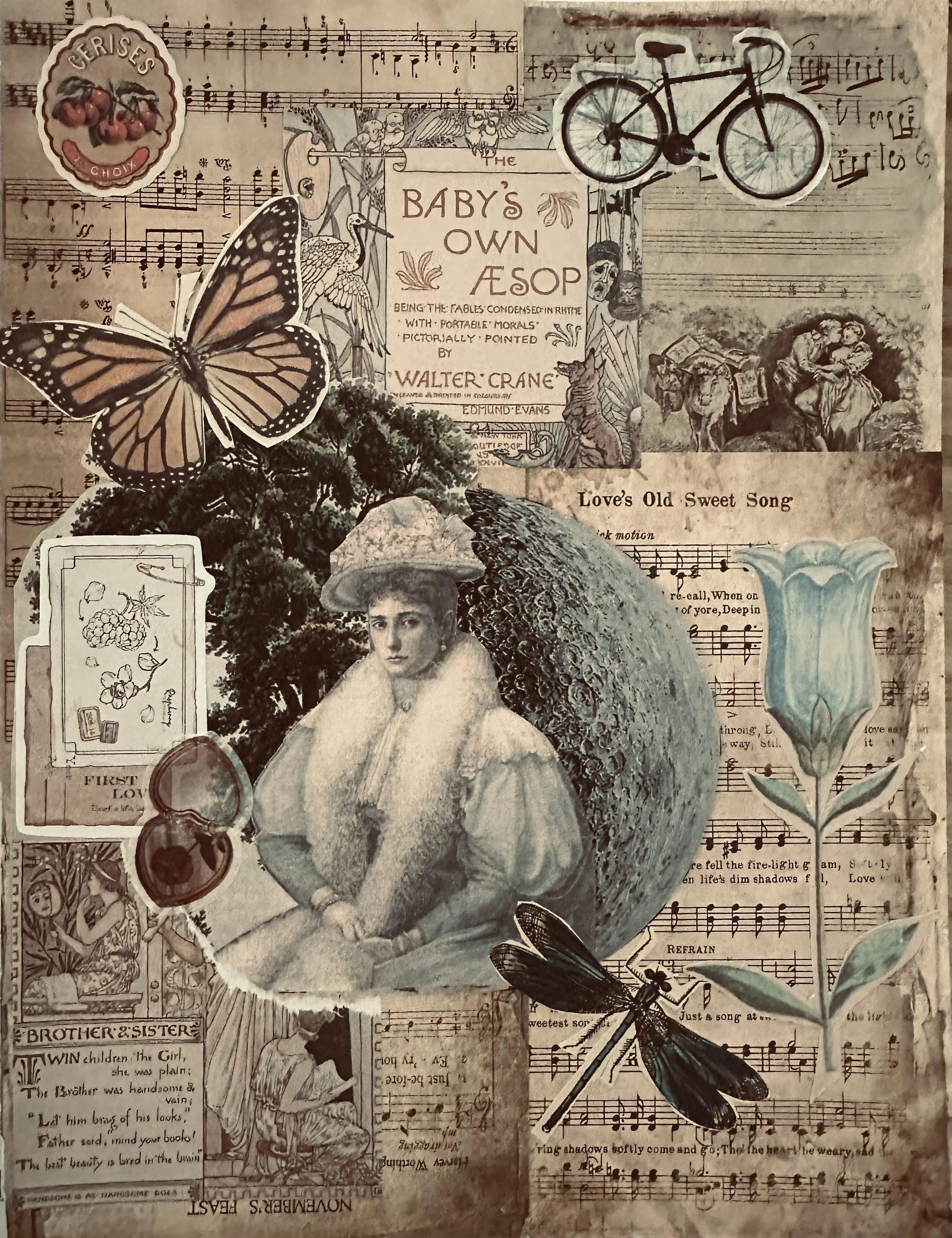 Title: what could have been
#vintagecollage
