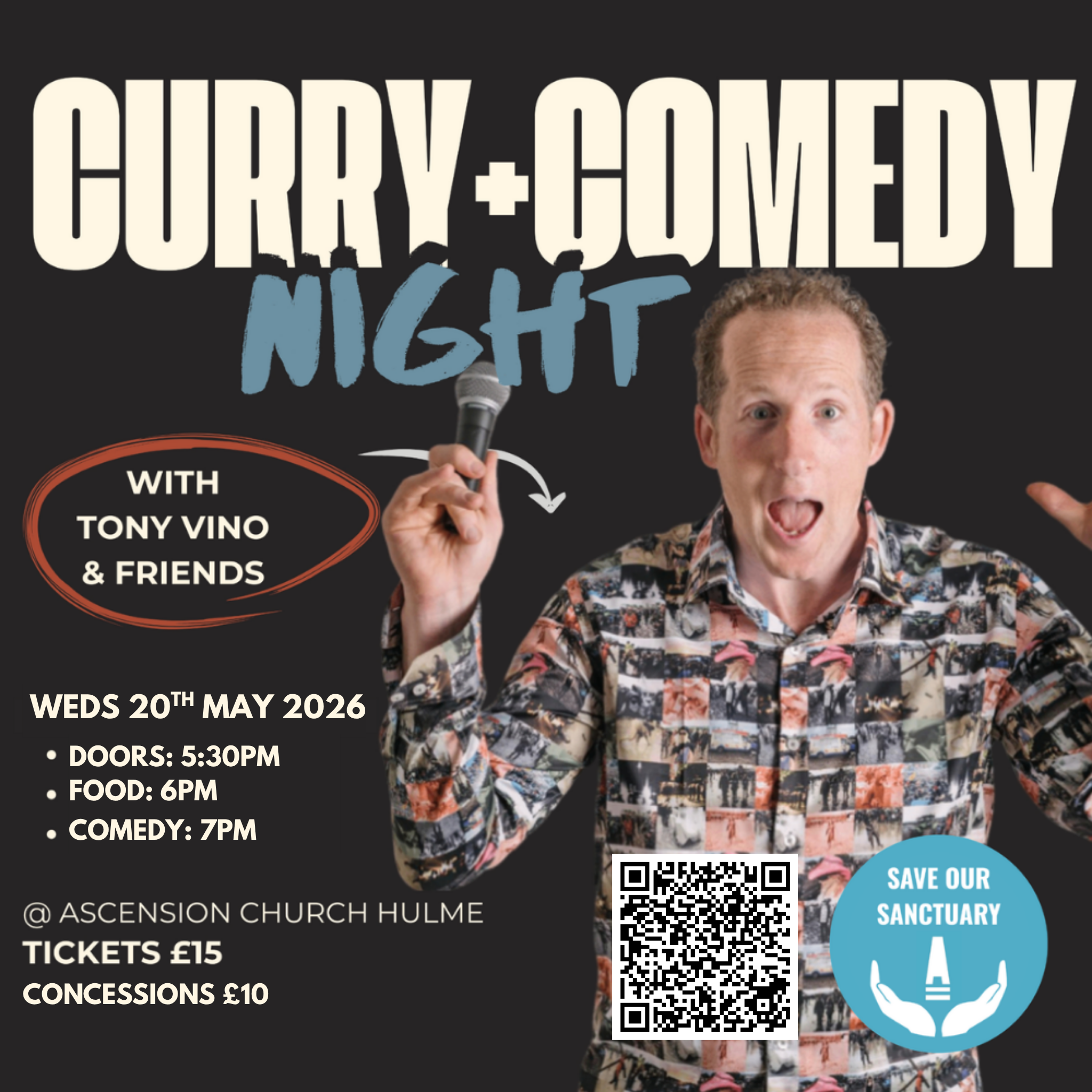 Curry and Comedy Night 