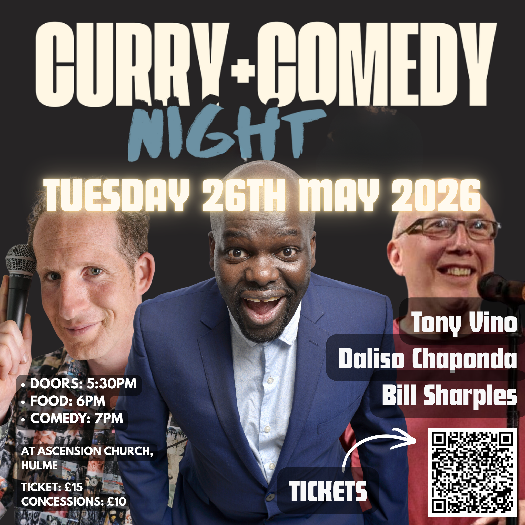 Curry and Comedy Night 