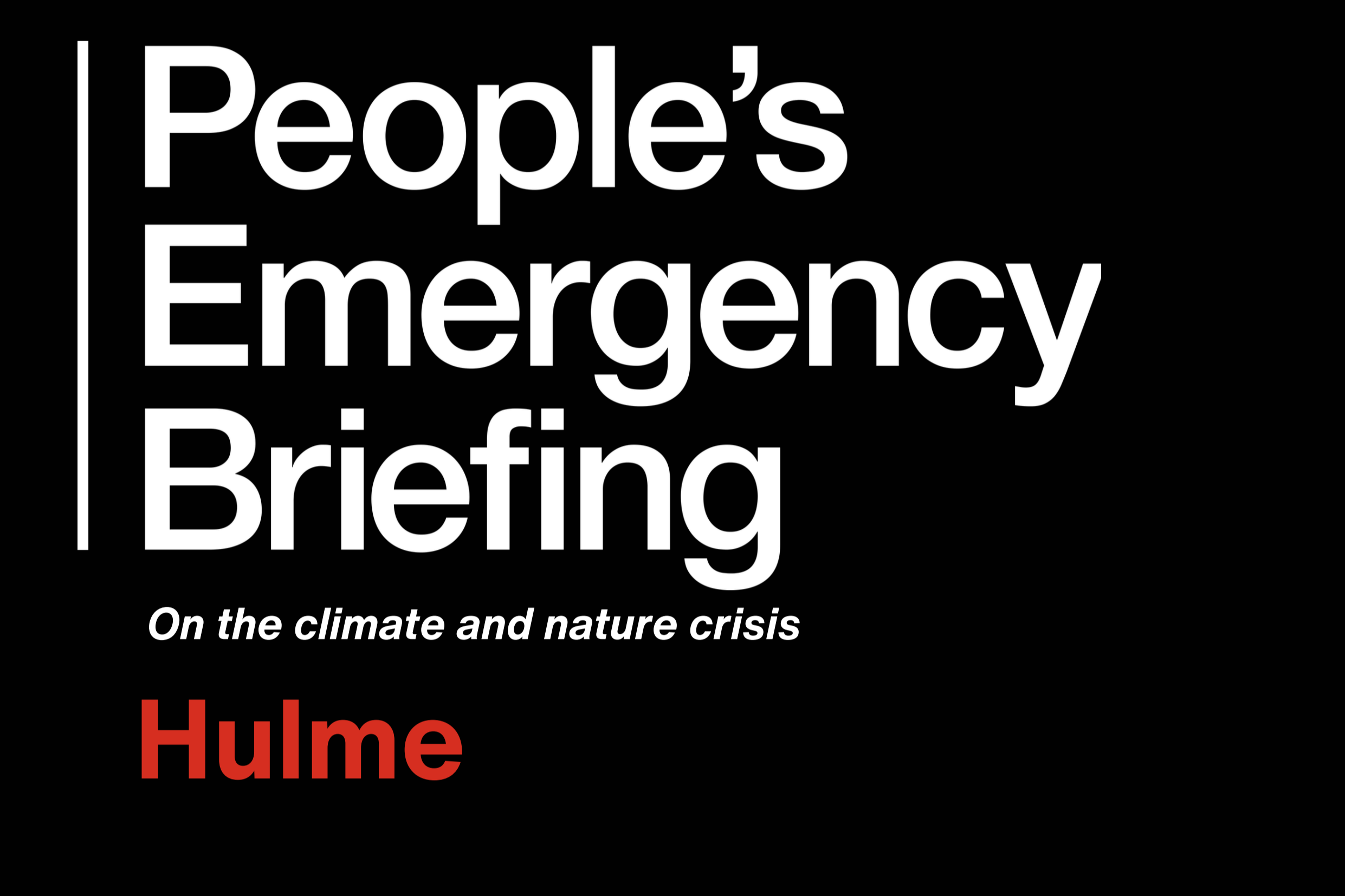 People's Emergency Briefing