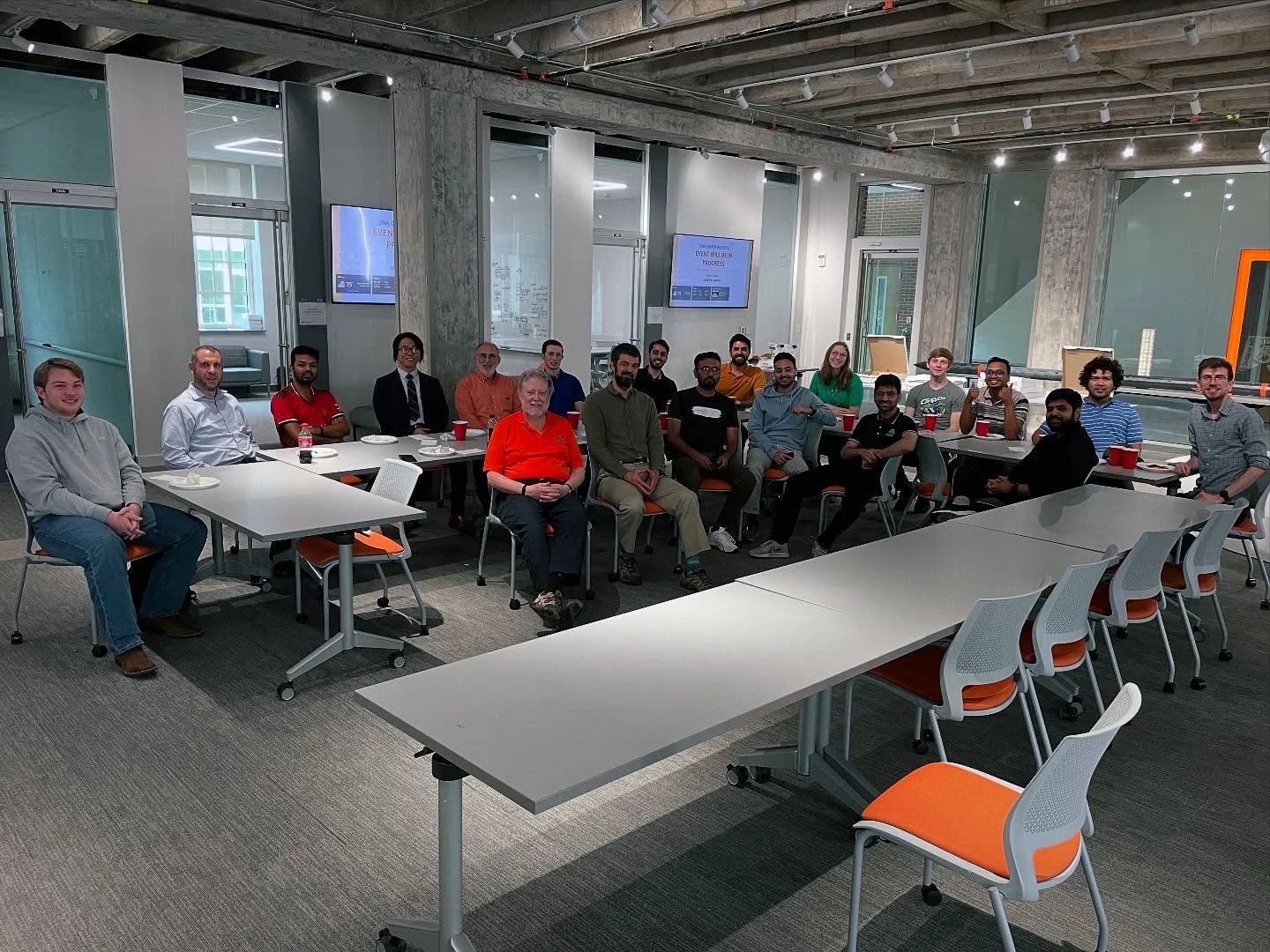 We hosted a special guest at our weekly CIBS lunch this week, Dr. Haotian Liu. 

Thank you to all of our students and faculty for making our guest feel especially welcome today. 
#CIBSosu #OKState #gopokes