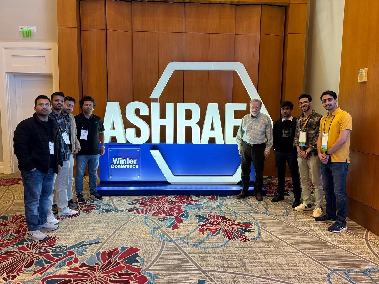CIBS members at the 2025 winter ASHRAE Conference in Orlando, FL earlier this week! 

ASHRAE is an international society of more than 50,000 heating, refrigerating and air-conditioning professionals from over 132 nations dedicated to serving humanity