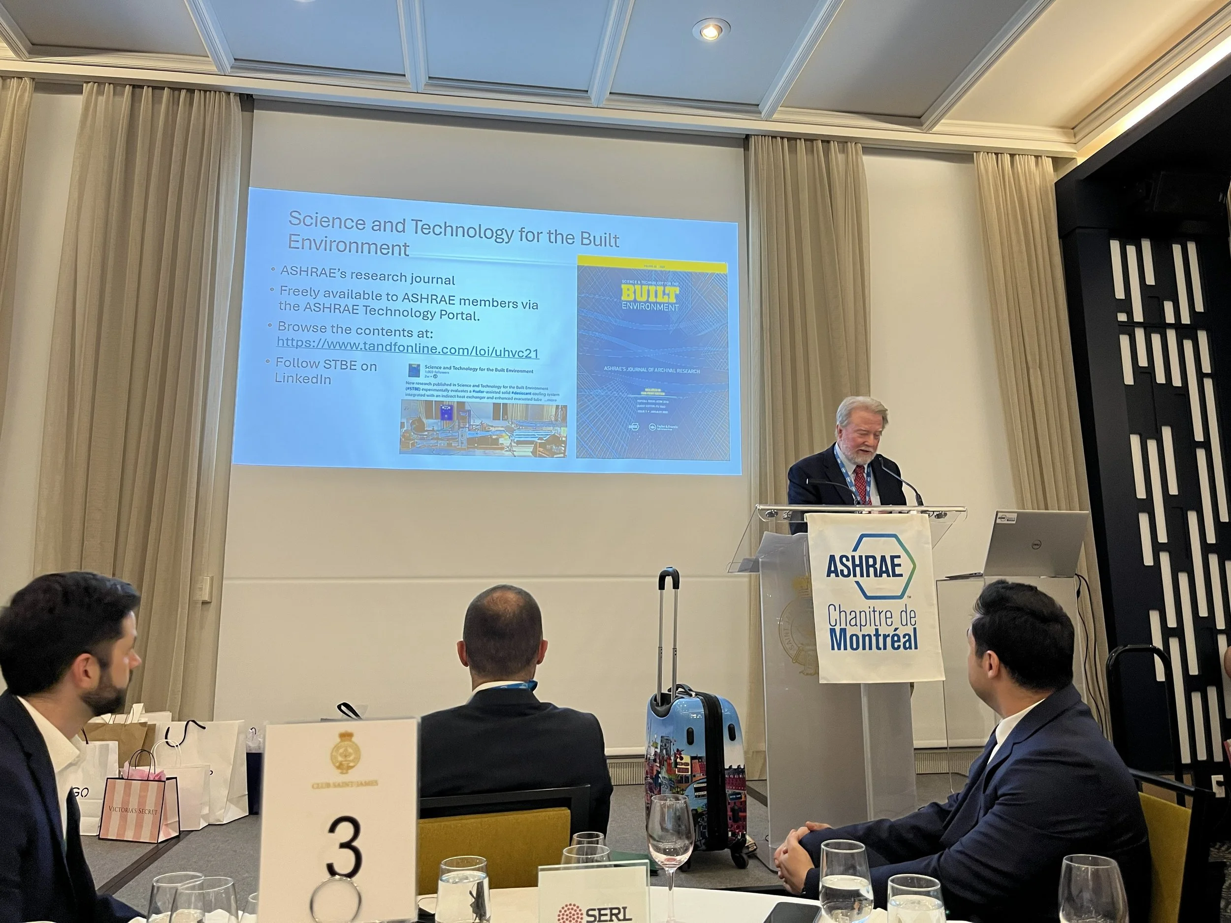 **Instagram**

Big ideas in sustainable energy 🌎♨️

Regents Professor of Mechanical and Aerospace Engineering at Oklahoma State University, Dr. Jeffrey Spitler, spoke this week at the Montreal ASHRAE Chapter meeting on&nbsp;the future of geothermal 