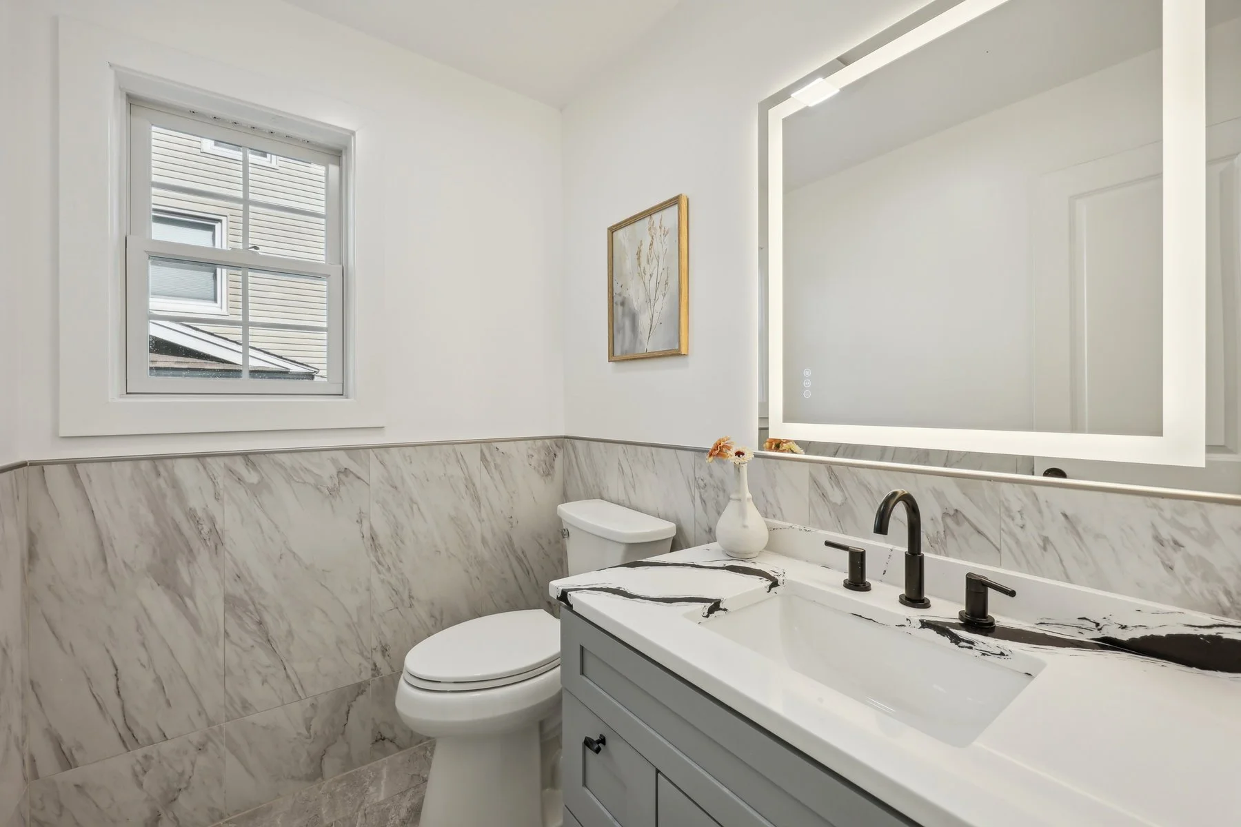 8 Yale Street Maplewood Powder Room