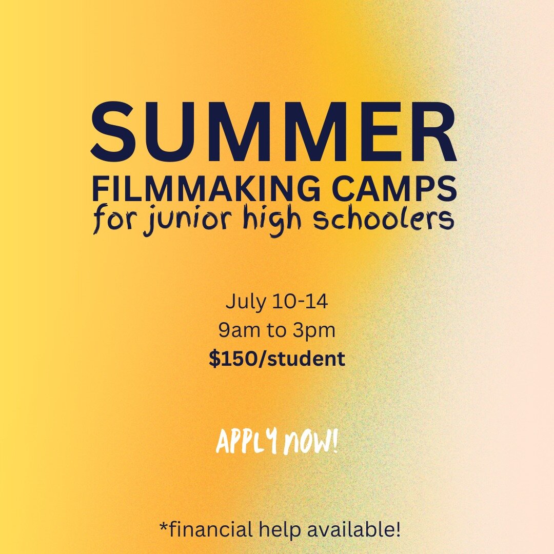 🎥 Ignite the filmmaker in you this summer! 🌞 Join us at the Frozen River Film Festival Summer Filmmaking Camp and delve into the world of storytelling, team building, and problem-solving through the lens of a camera. 🎬

If you're a junior high sch