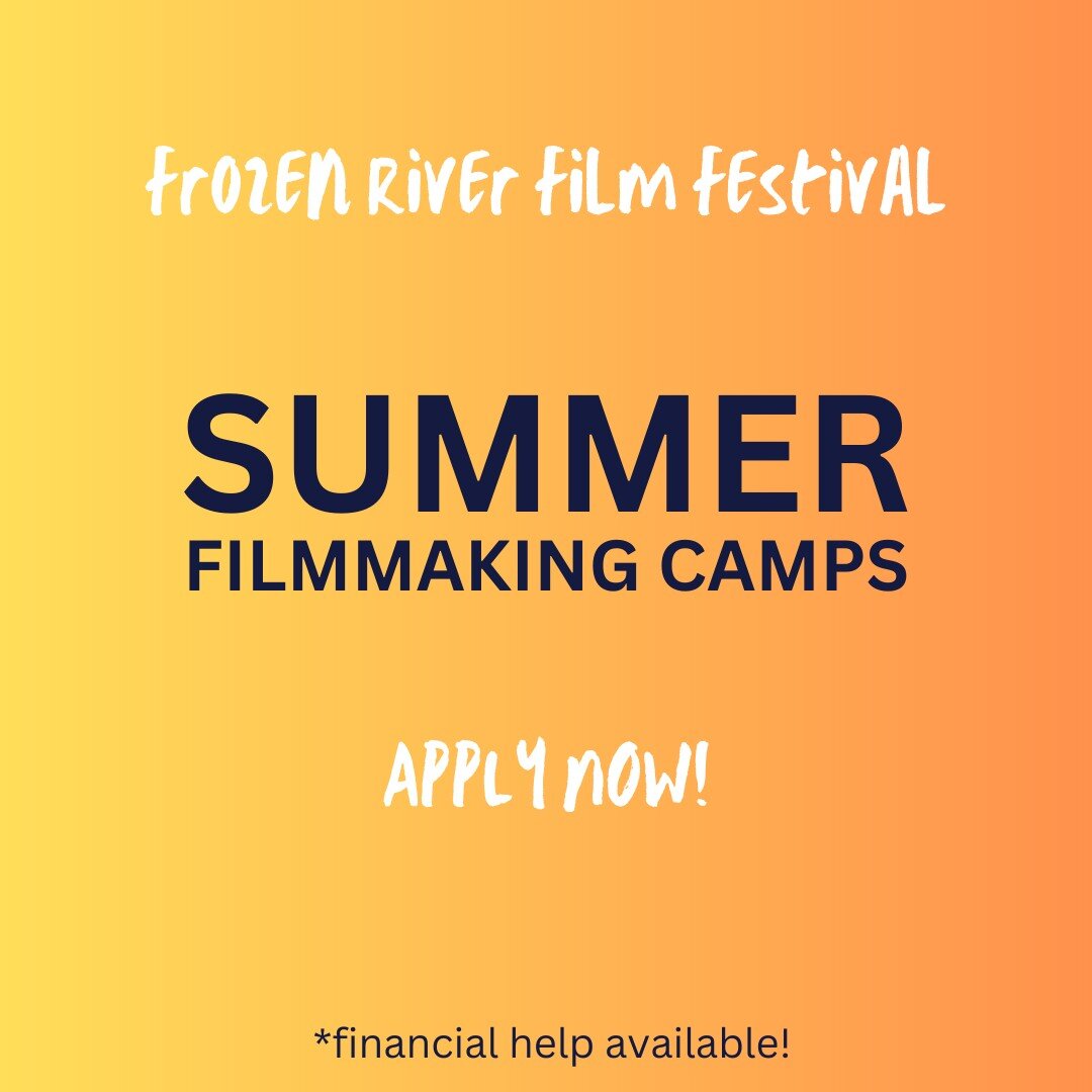 🎥 Ignite the filmmaker in you this summer! 🌞 Join us at the Frozen River Film Festival Summer Filmmaking Camp and delve into the world of storytelling, team building, and problem-solving through the lens of a camera. 🎬

Whether you're a high schoo