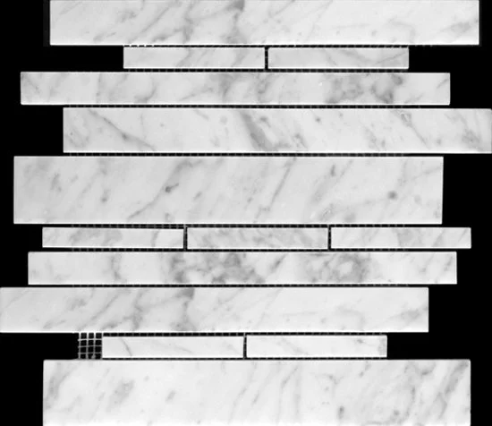 BIANCO CARRARA - IRREGULAR LINEAR