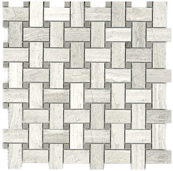 BIANCO WOOD - BASKETWEAVE