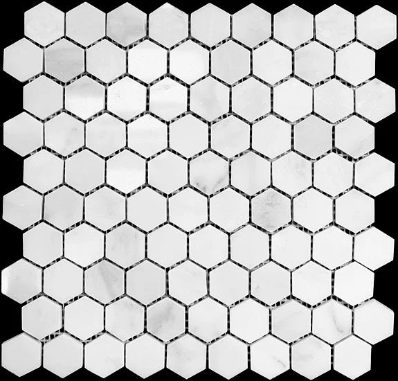 ORIENTAL WHITE - HEXAGON