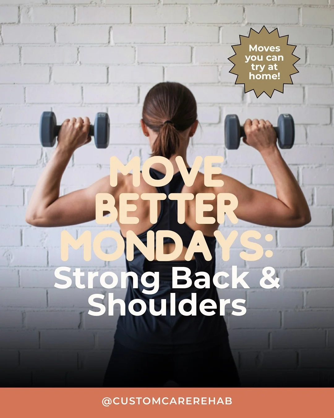 Happy #MoveBetterMonday 💪

This week, we&rsquo;re focusing on strong shoulders and a resilient upper back because good posture, pain-free movement, and everyday strength start here. 💯

Whether you&rsquo;re dealing with stiffness, nagging shoulder p