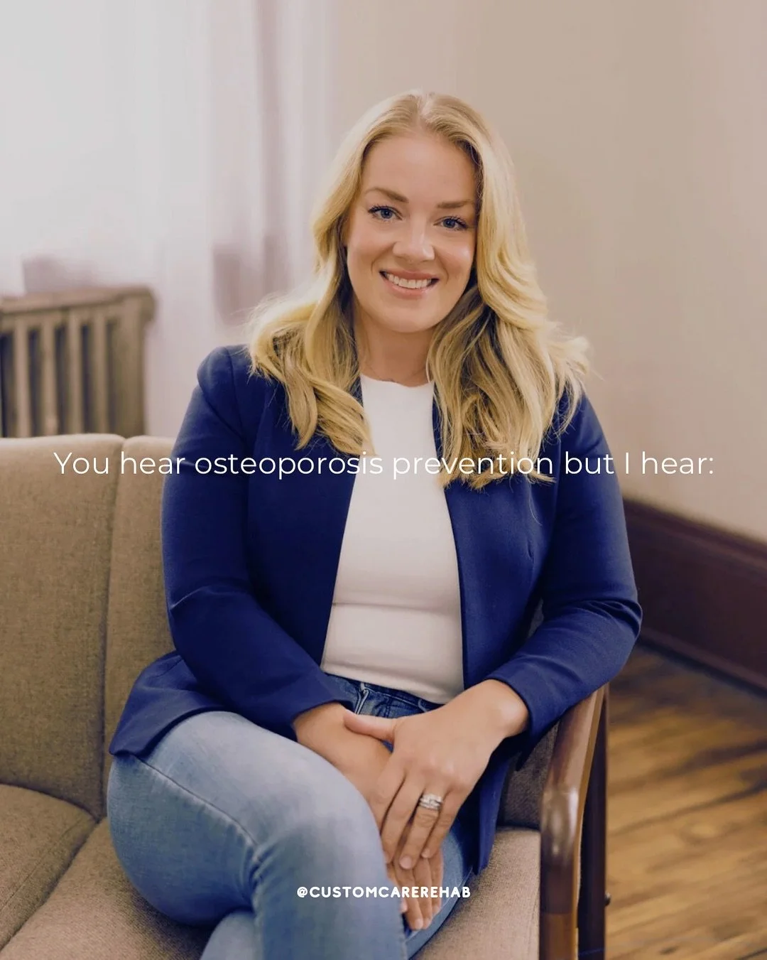 👉 Strong bones aren&rsquo;t just a &ldquo;later in life&rdquo; thing - what you do today to prevent osteoporosis will impact how you thrive for the rest of your life. 

When you invest in osteoporosis prevention now, you&rsquo;re setting yourself up