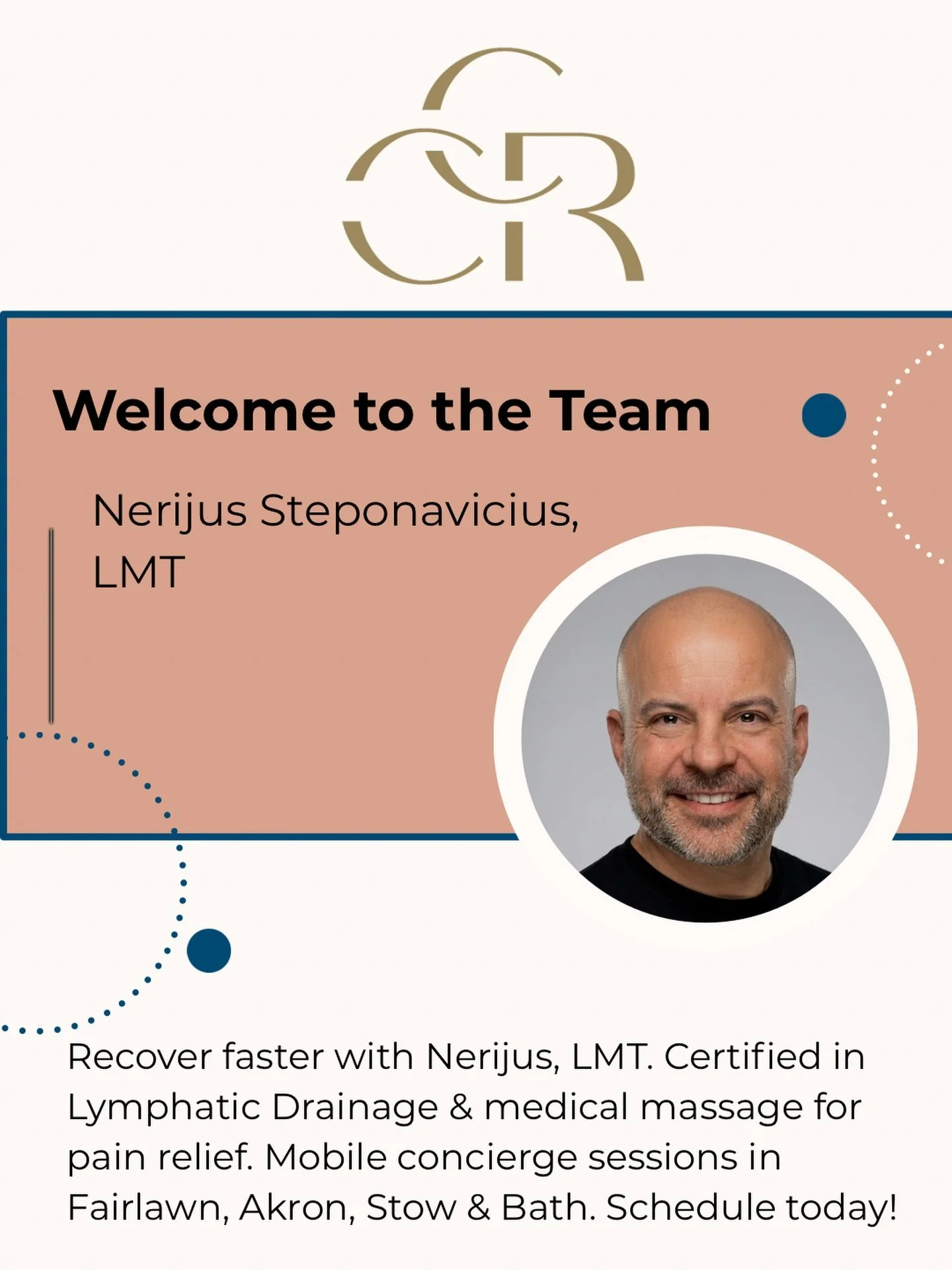 We are proud to welcome Nerijus Steponavicius, LMT, to our concierge team. Nerijus brings a unique and vital skill set to Northeast Ohio: a bridge between European Physical Therapy and advanced Medical Massage. With a degree in PT from Lithuania and 