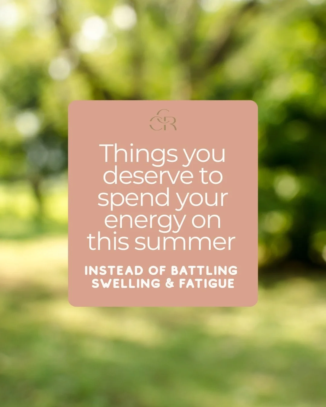 If persistent swelling and fatigue have become your &ldquo;normal,&rdquo; this is your reminder that they don&rsquo;t have to be. 

💆&zwj;♀️ Our lymphatic massage sessions are designed to help reduce swelling, improve mobility, increase endurance, a