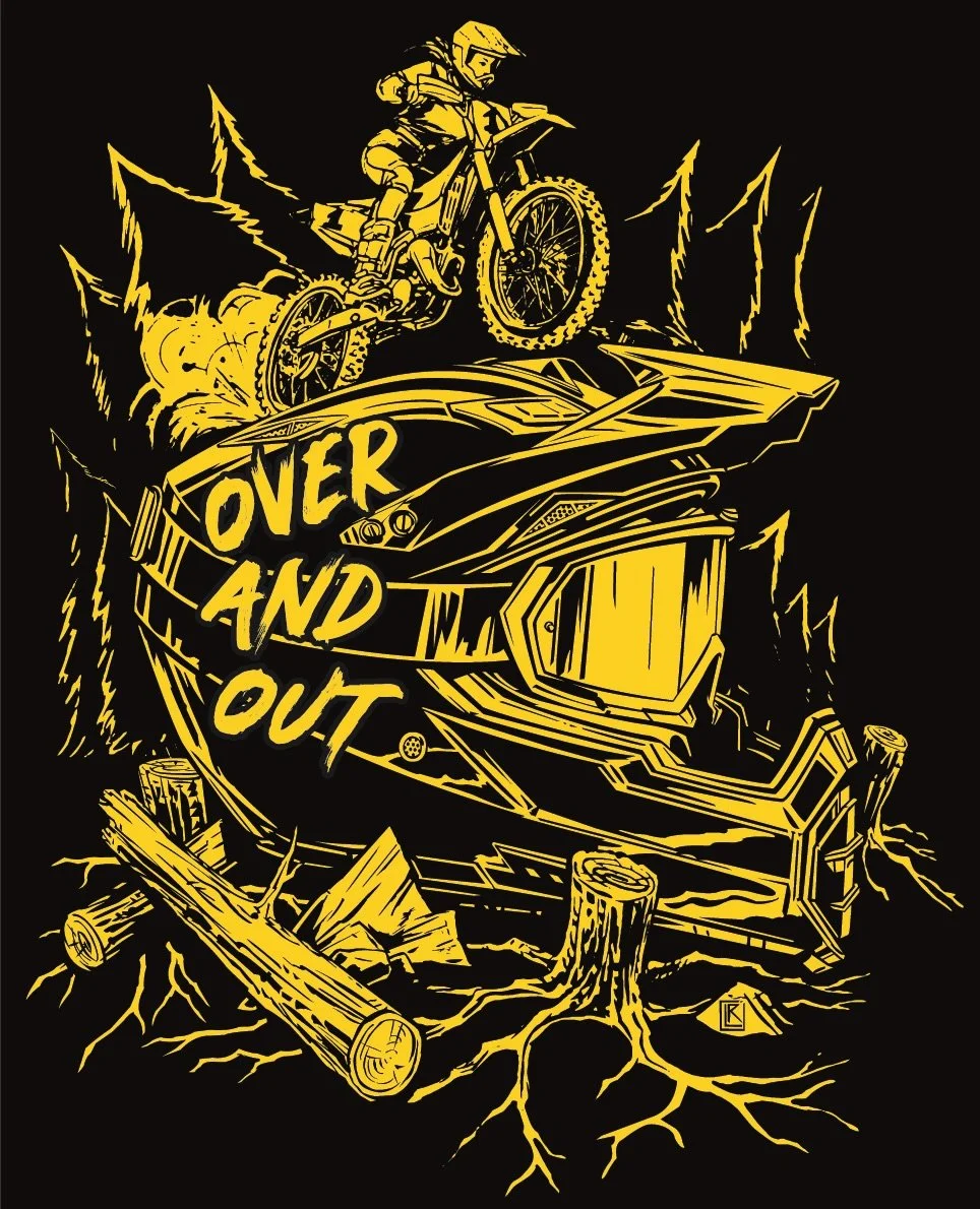 Flashing back to our first T-shirt design ever, back when getting hundreds or even dozens of ladies together to ride was practically unheard of. We&rsquo;ve come a long way, gals. 💛

Illustration by @lydiarobotica 
Printed by @lifeofa.female.screen.