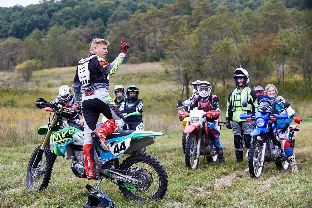 Booking is OPEN for Intro-To-Dirt Lessons with @gpmxtraining with two dates available: April 11 &amp; May 9. 😀

The basics:

&bull; Learn from the best! Greg &ldquo;Frenchie&rdquo; Pamart has over 40 years of experience on the bike and is an Over An