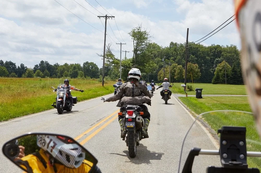 Looking forward to Dual Sport / ADV rides at Over And Out Women&rsquo;s Moto Campout!✌️ 

Street-legal dual sport or ADVs are welcome at our big campout in June, and we plan super fun guided group outings for each day!

The routes are a mix of scenic