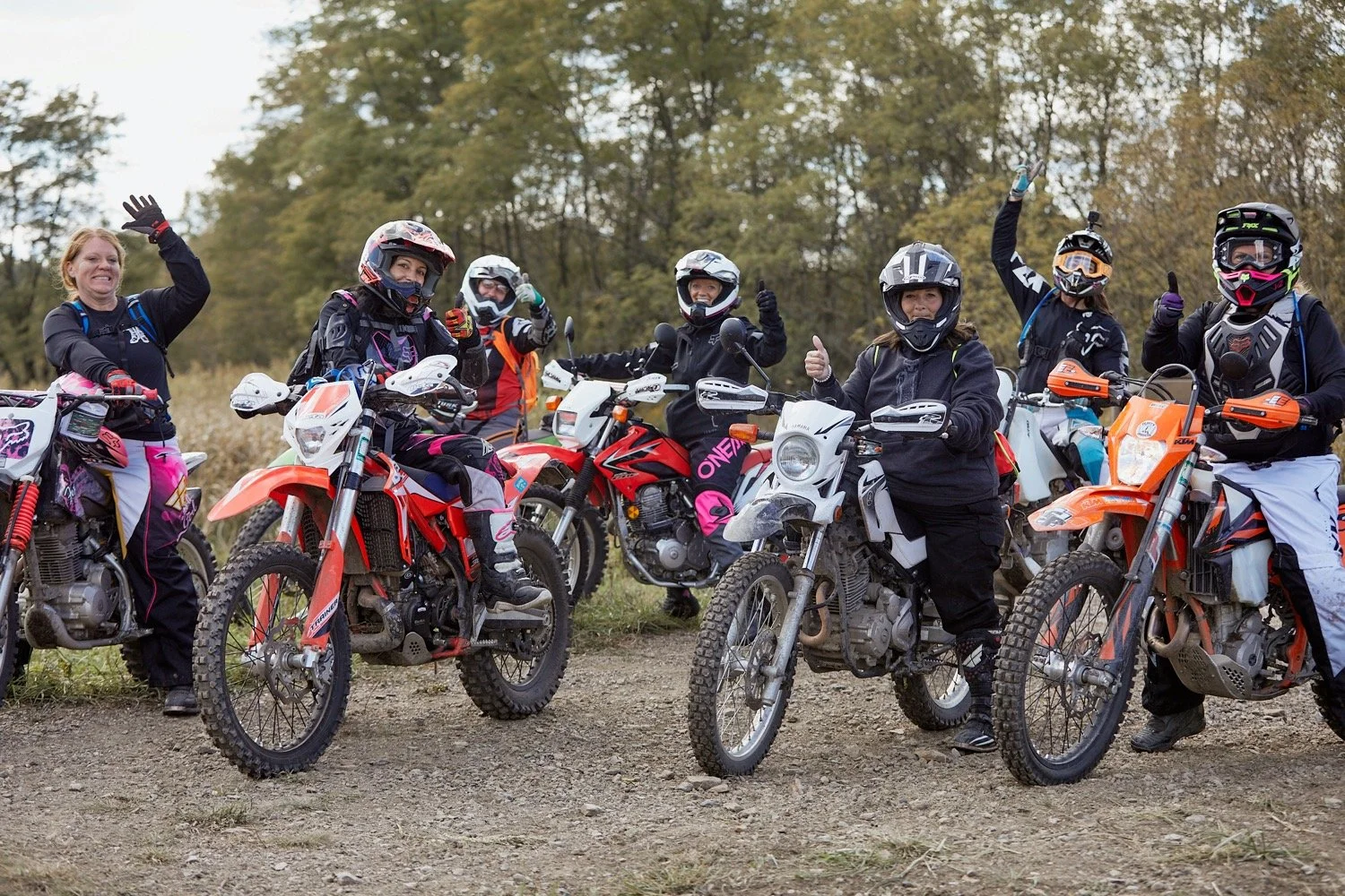 All Bikes, All Levels, All Women: Riding Options at our Campout.