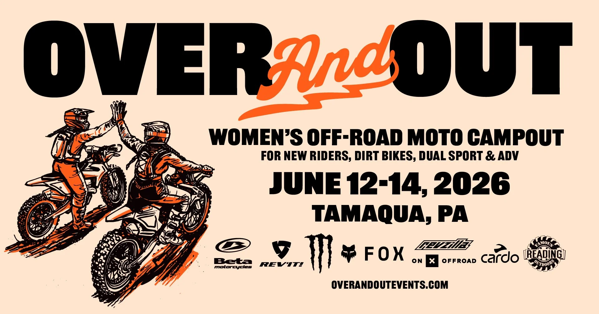 Over And Out’s Women’s Moto Campout is BACK!