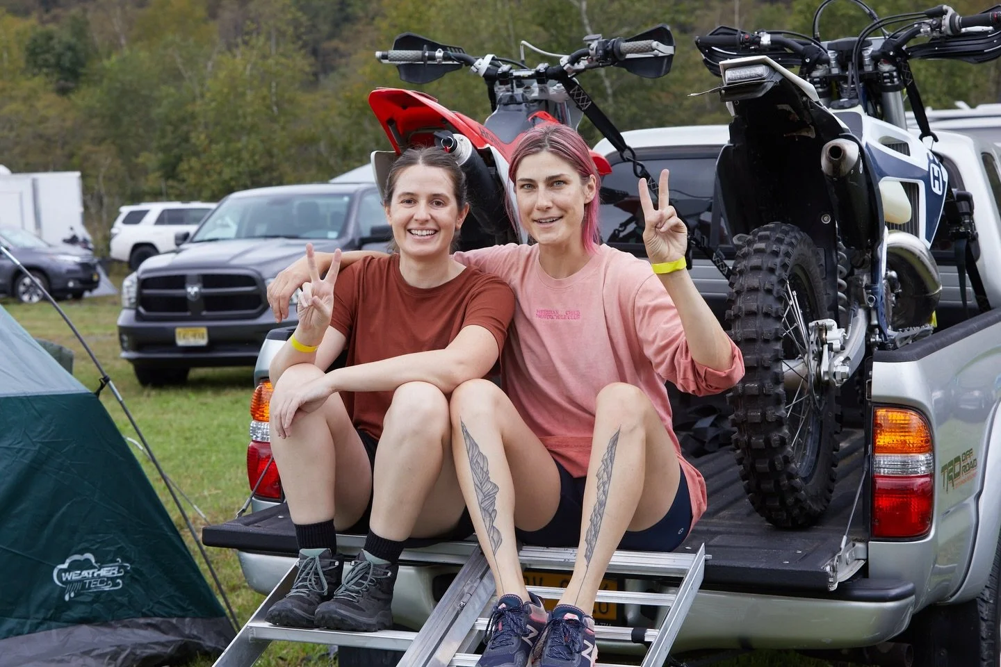 Tickets to OAO&rsquo;s women&rsquo;s campout include 3 nights of camping, no matter what size rig you roll in with! 🚐🚌🏍️🚗🚚

Arrive to load-in and camp starting as early as 5pm on Thursday, June 11th and camp Friday and Saturday nights of the eve