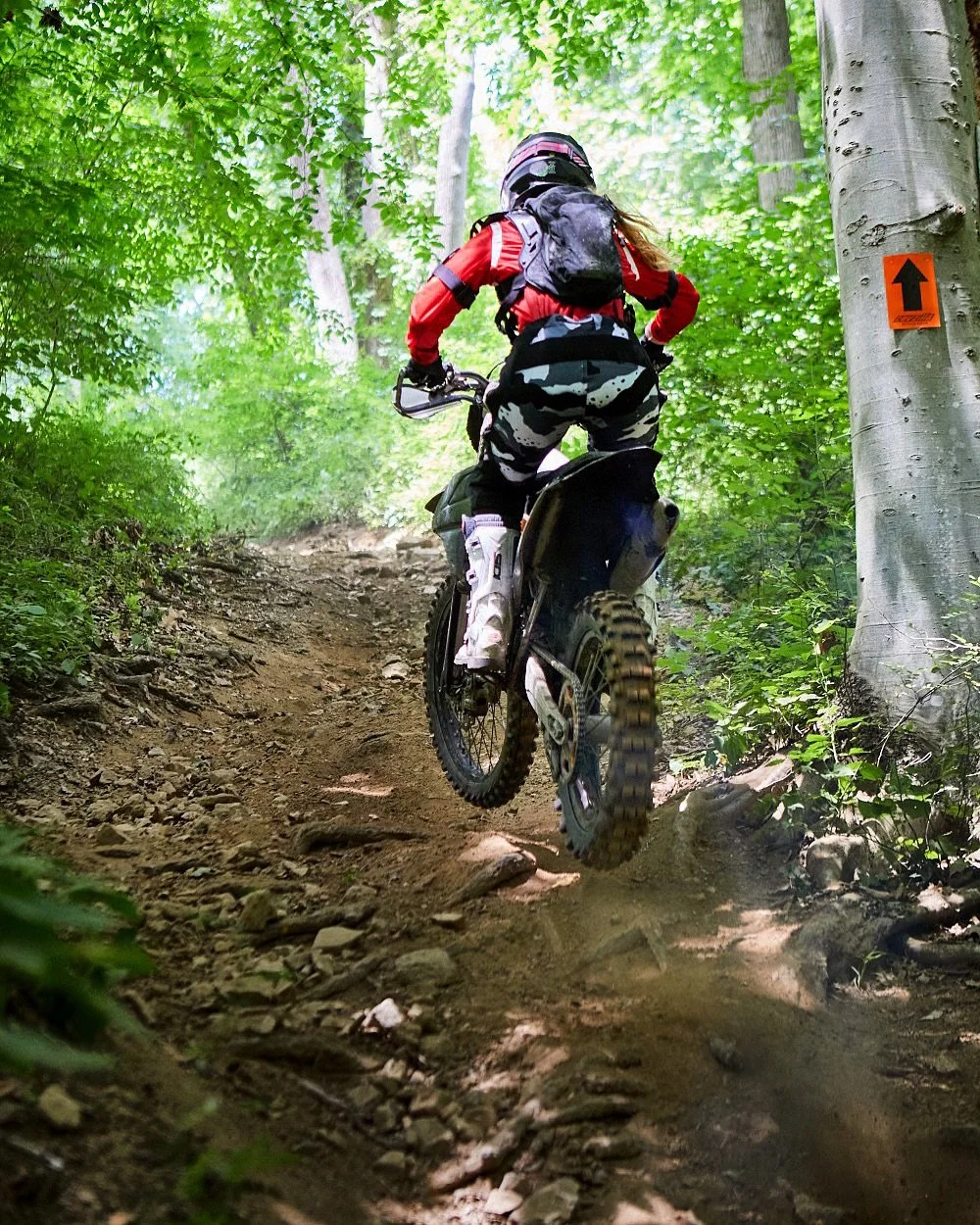 Whether it&rsquo;s hillclimbs, rock gardens, tight &amp; technical woods, or even just getting started on two wheels, we&rsquo;ve got the terrain and the training options all lined up for women riders, plus all the support, encouragement and fun to p