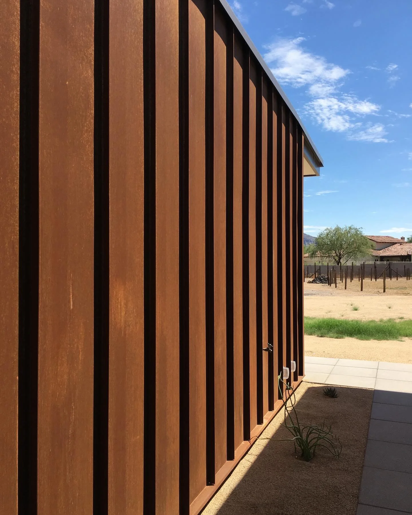 We built this house in Paradise Valley a few years ago. #cortensteel #desert #houseinthedesert #arizona #scottsdale