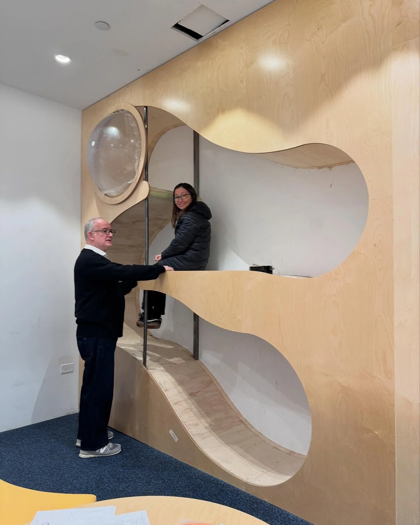 What architects do to create a space for children #kidsspacesaremagicalplaces @adamrweintraub @akari_nyc