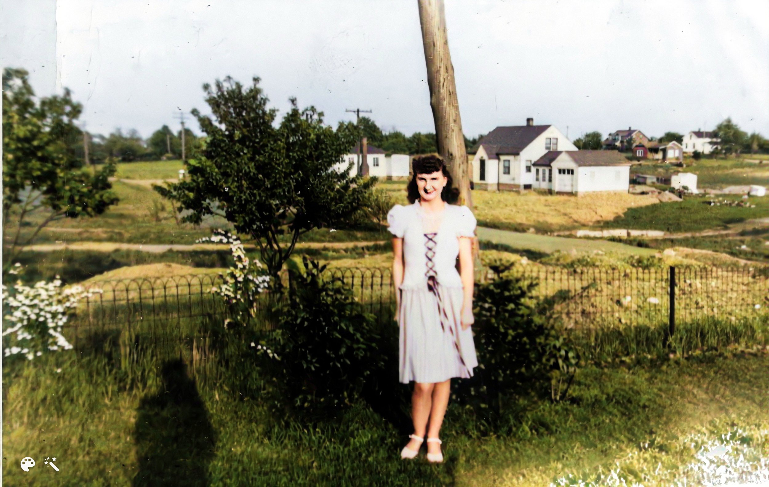 Kiser, Kate-1940 abt, Hayne Rd, Uniontown