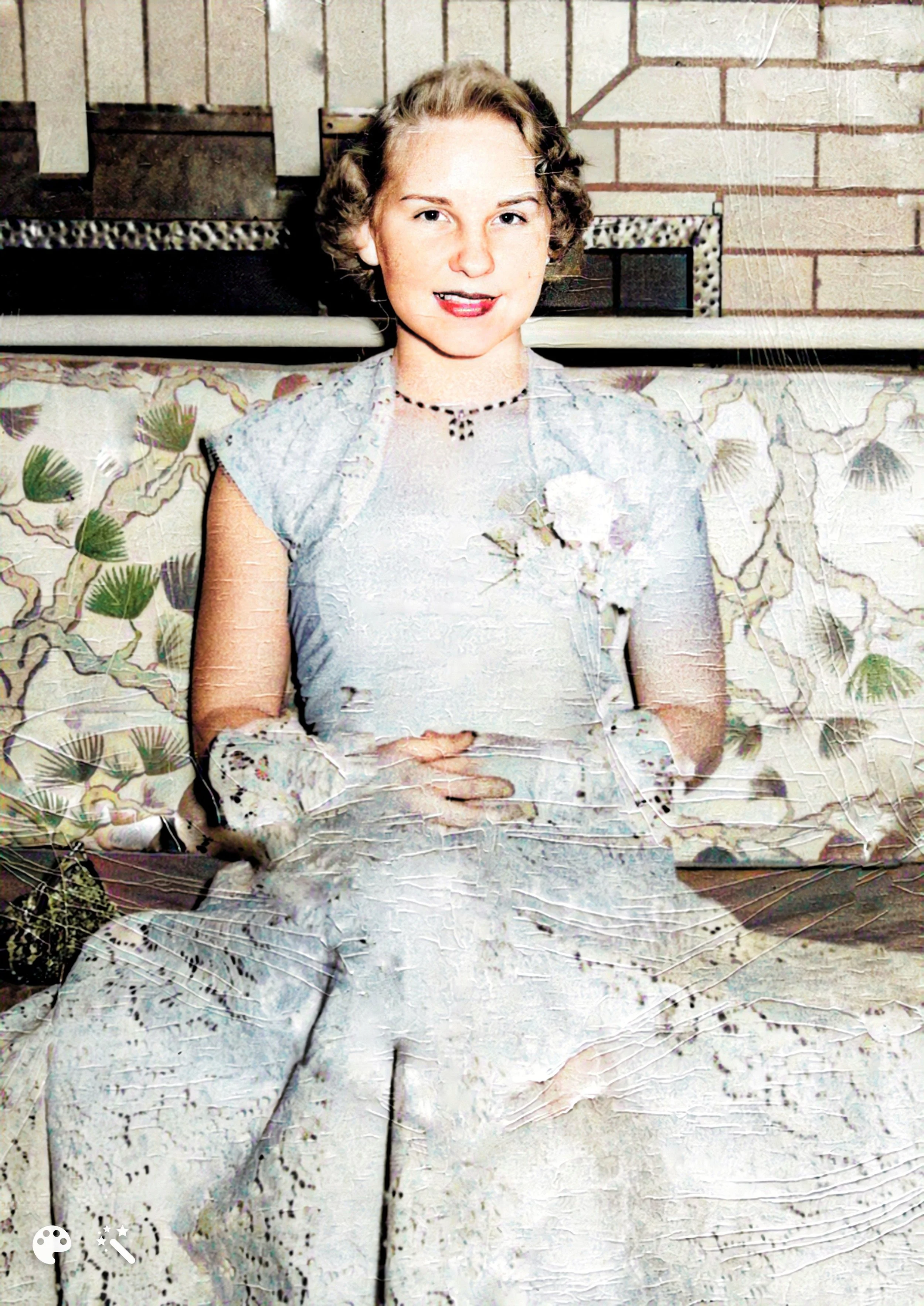 Kiser Norma-1950, Prom?-Repaired-Enhanced-Colorized