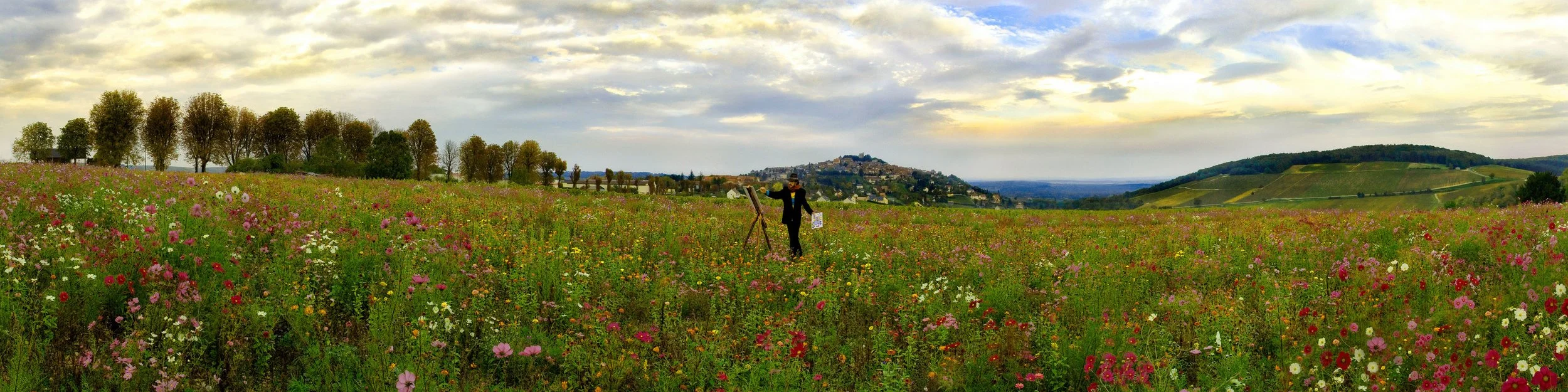 Painter in the Field