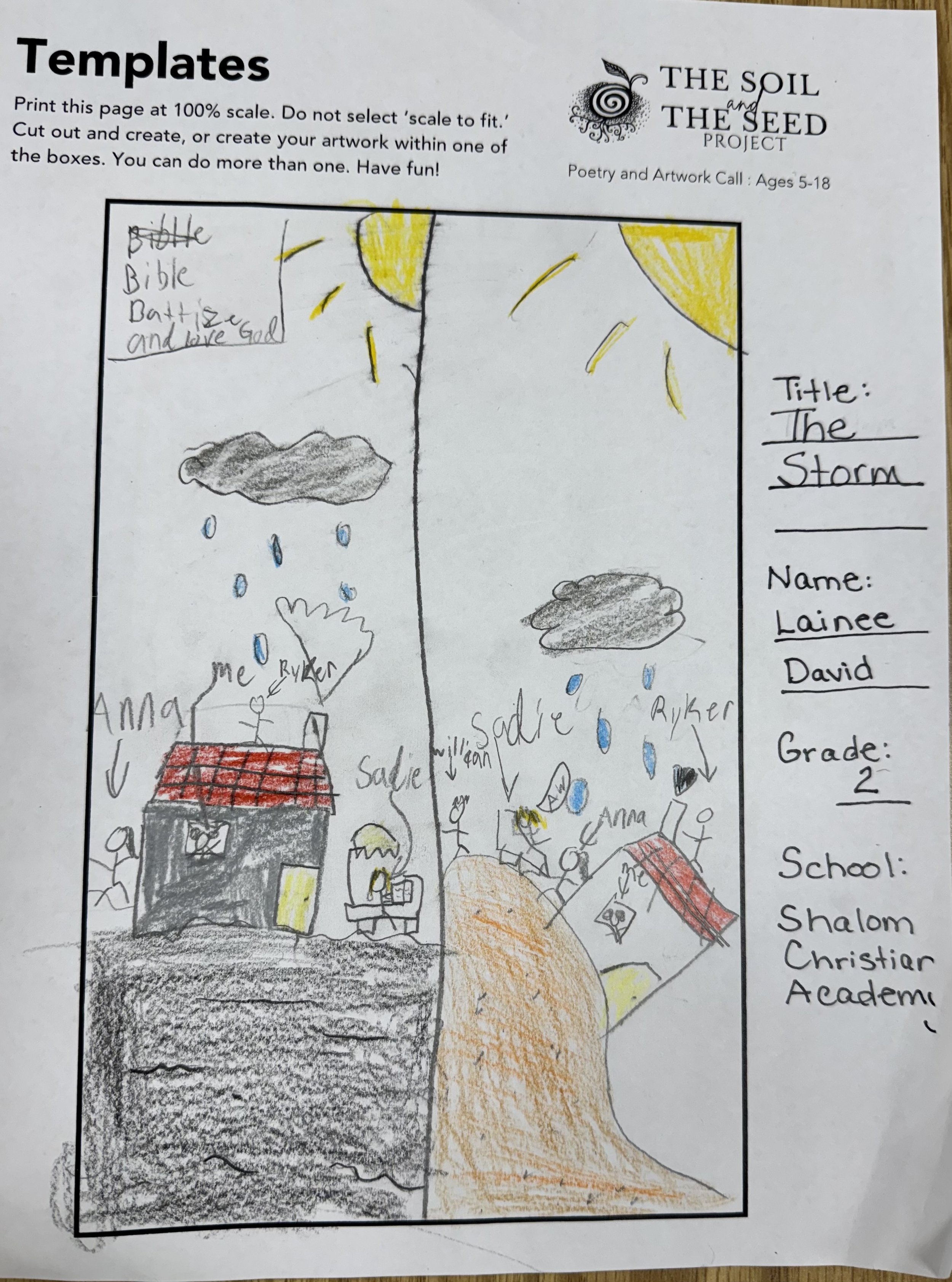 "The Storm" by Lainee David