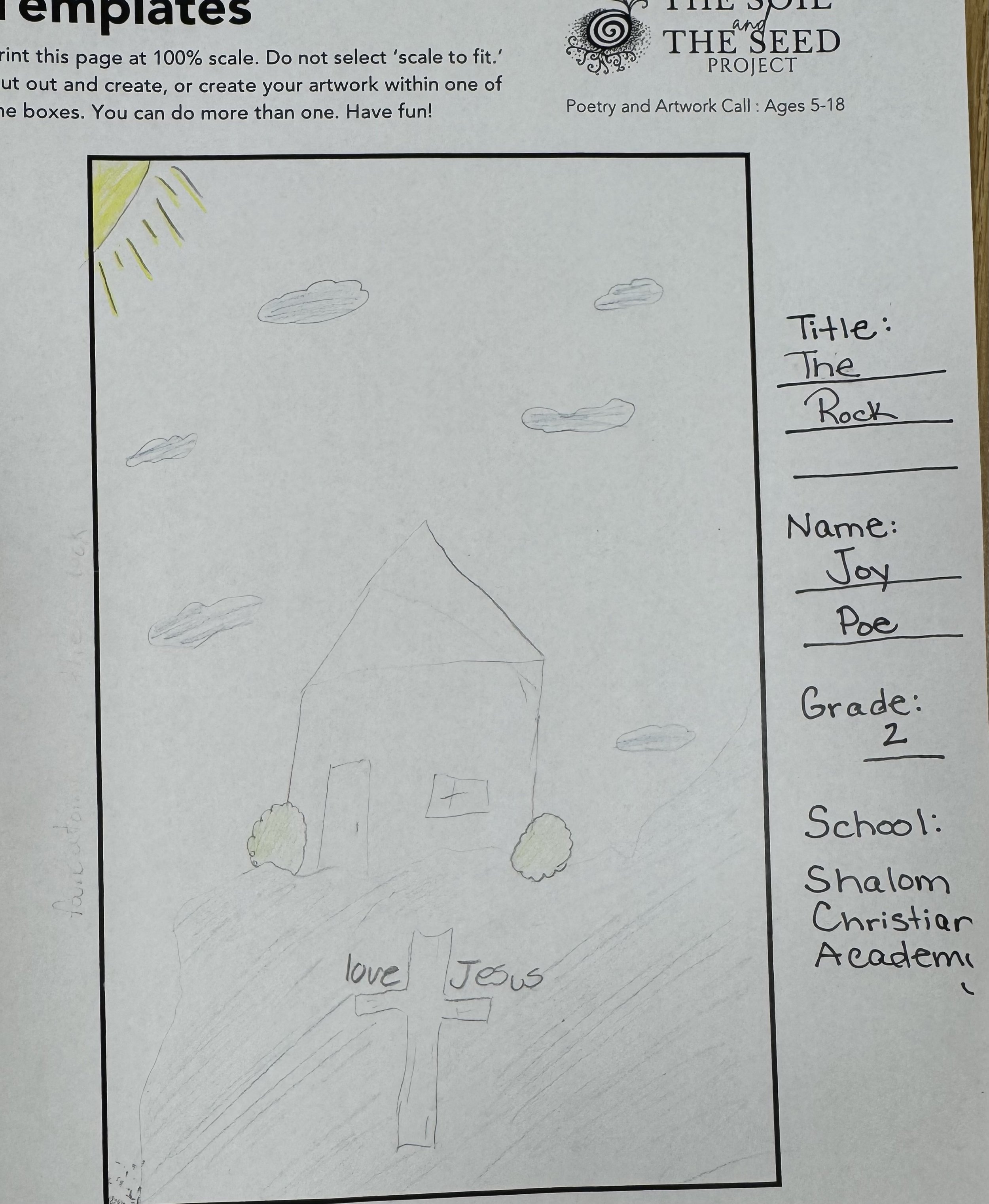 "The Rock" by Joy Poe