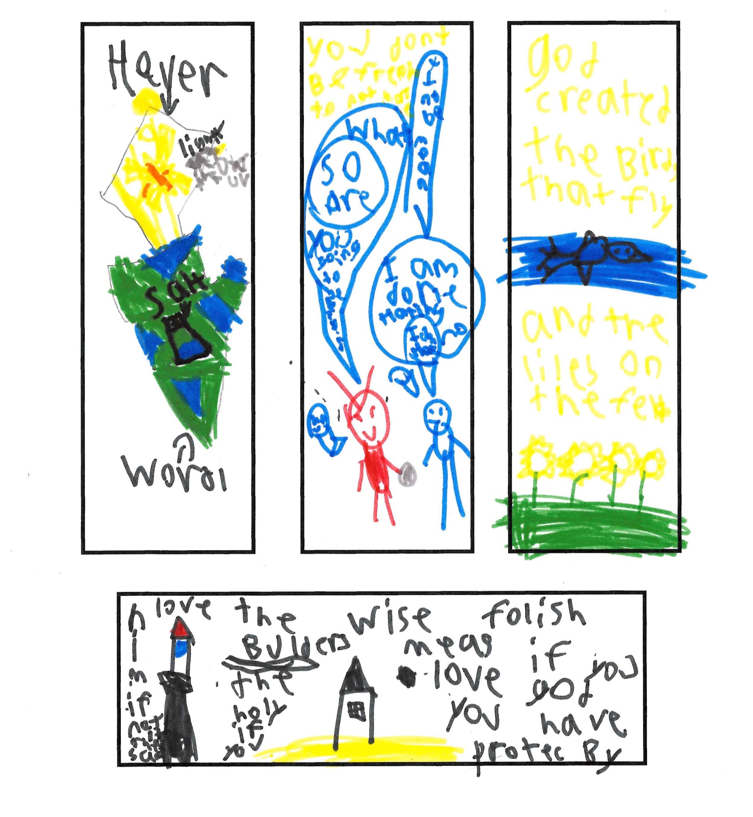 3rd grade student - Lancaster Mennonite School