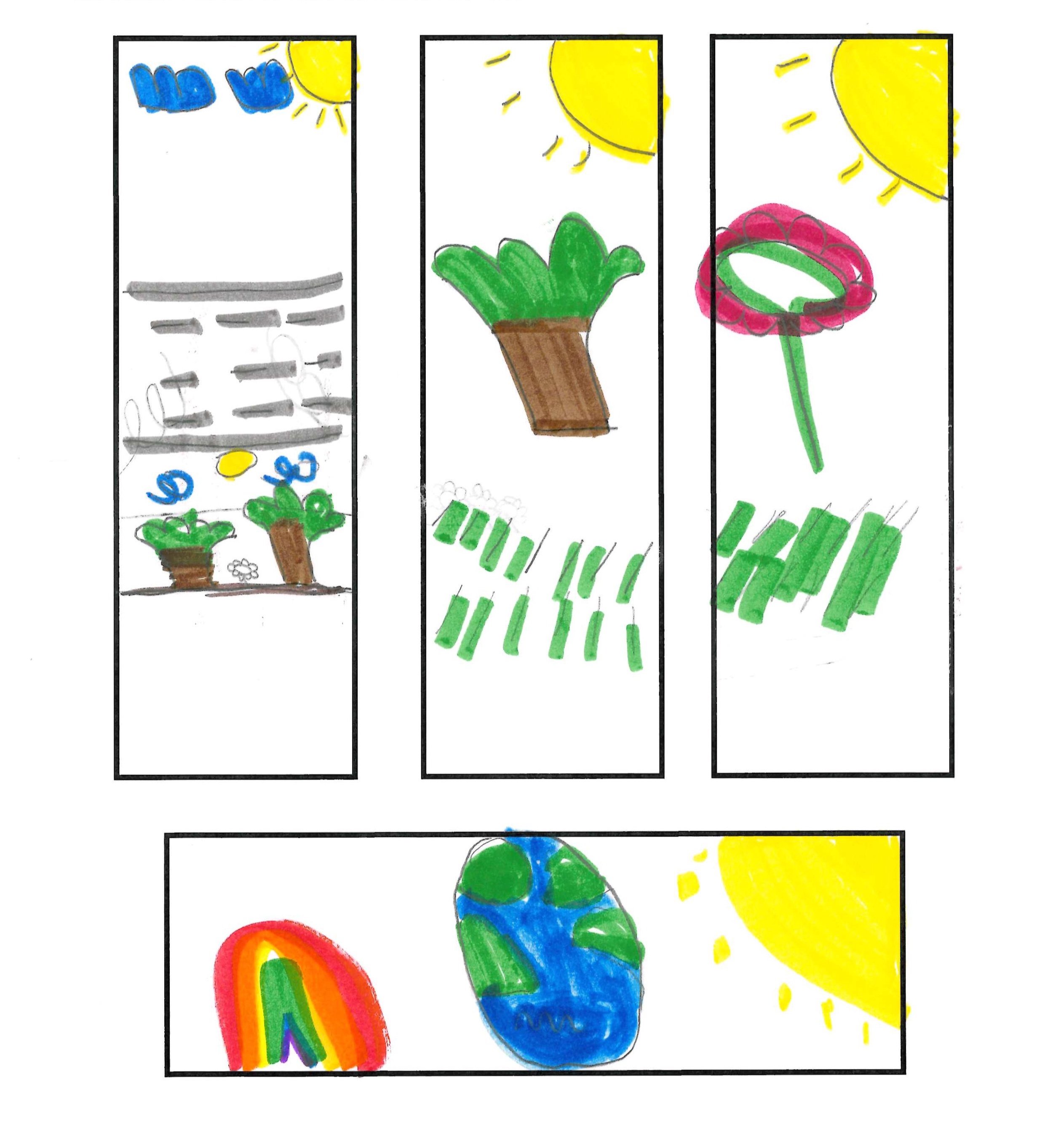 3rd grade student - Lancaster Mennonite School