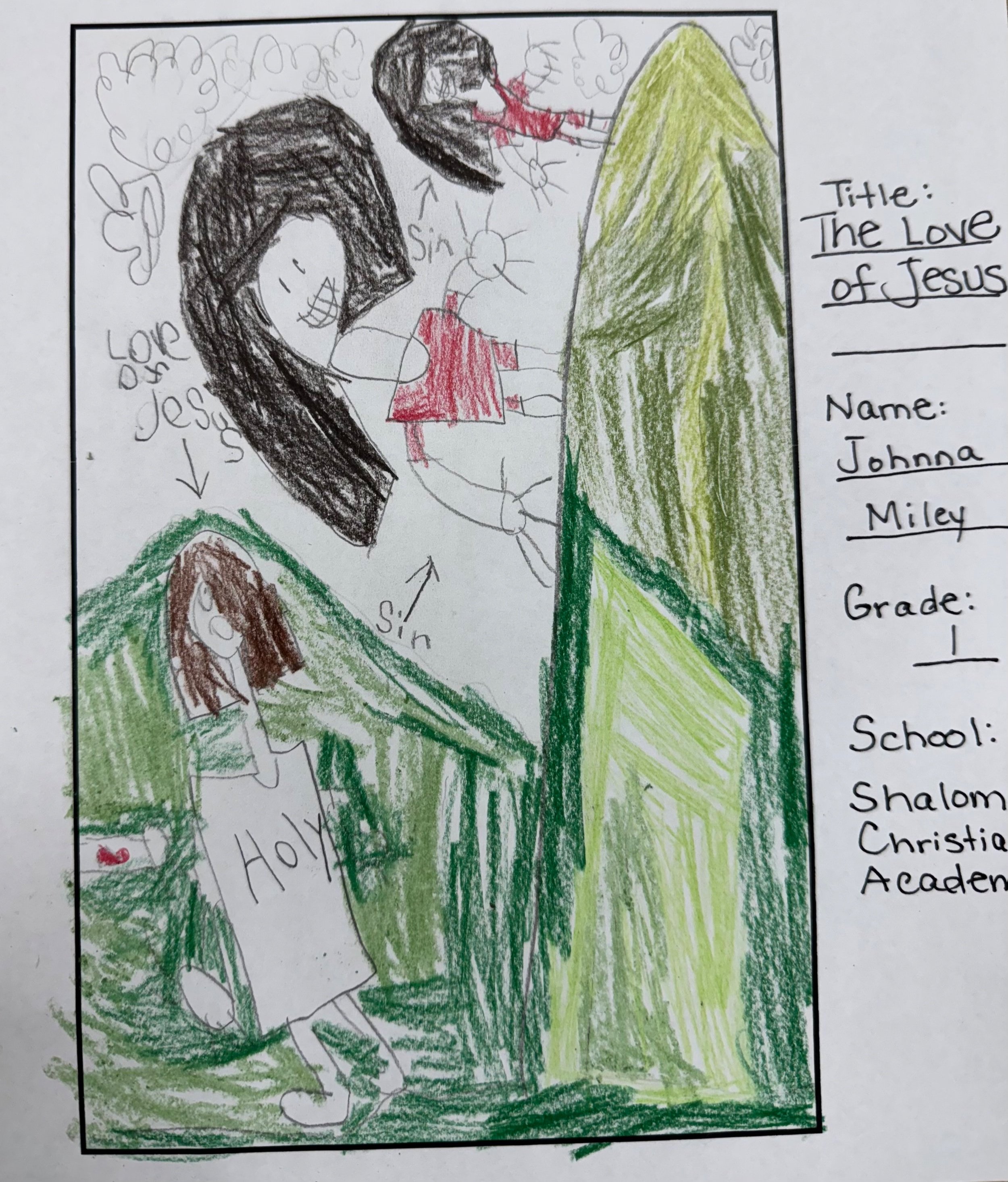 "The Love of Jesus" by Johnna Miley