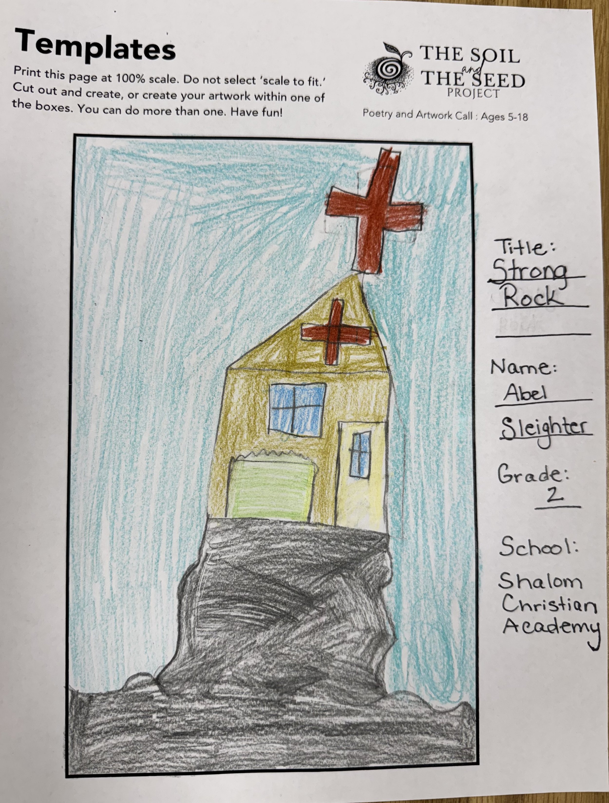 "Strong Rock" by Abel Sleighter