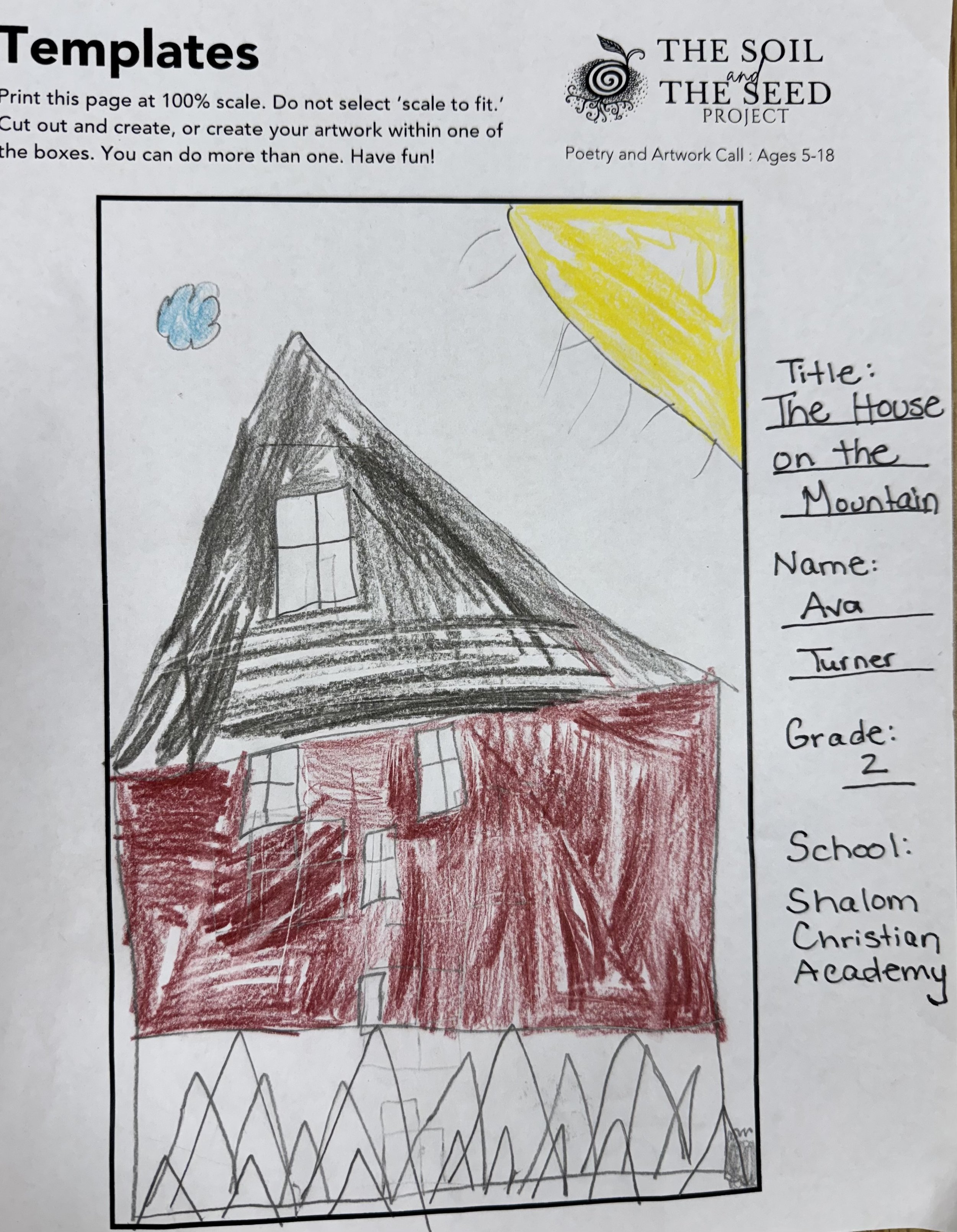 "The House on the Mountain" by Ava Turner