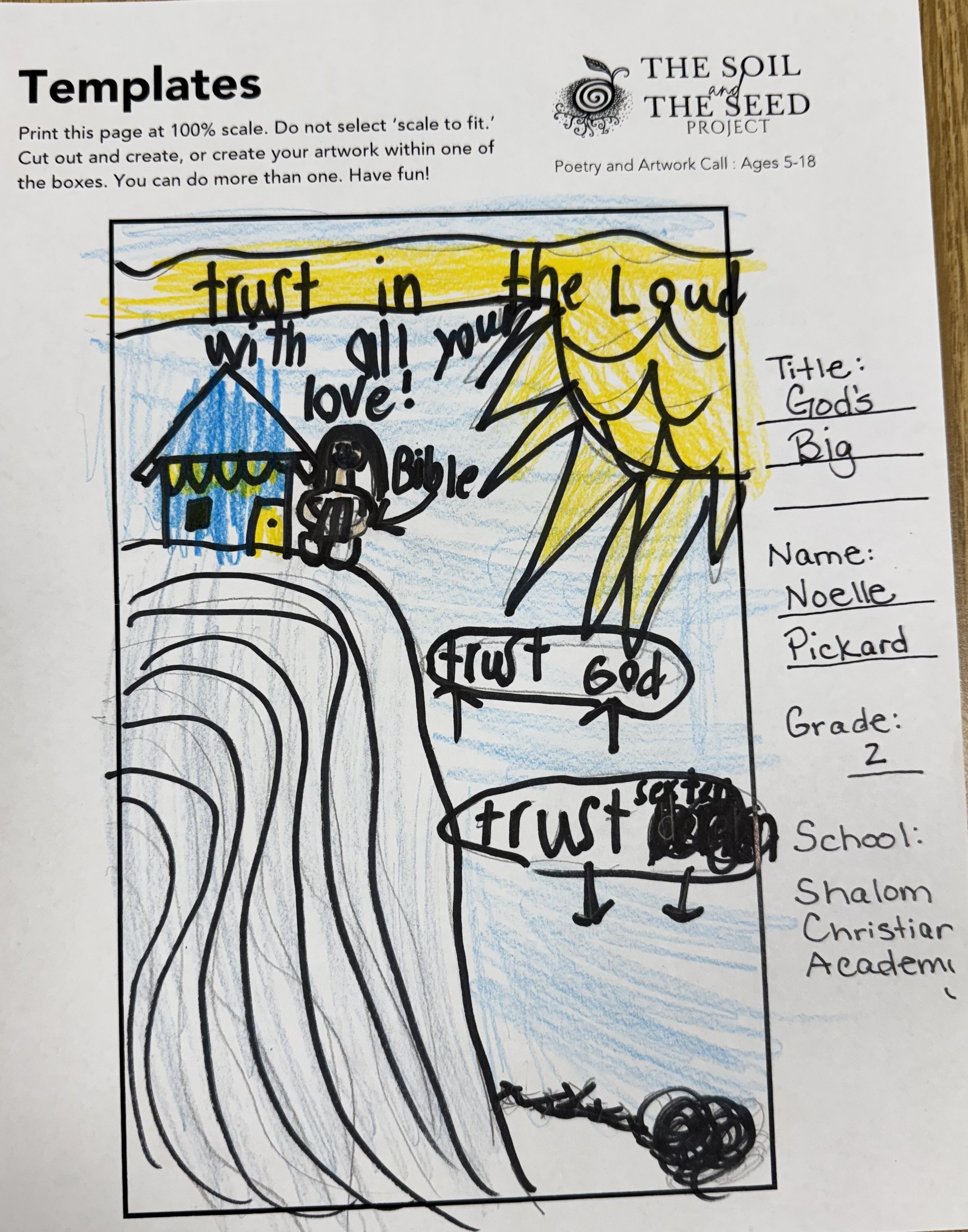 "God's Big" by Noelle Packard