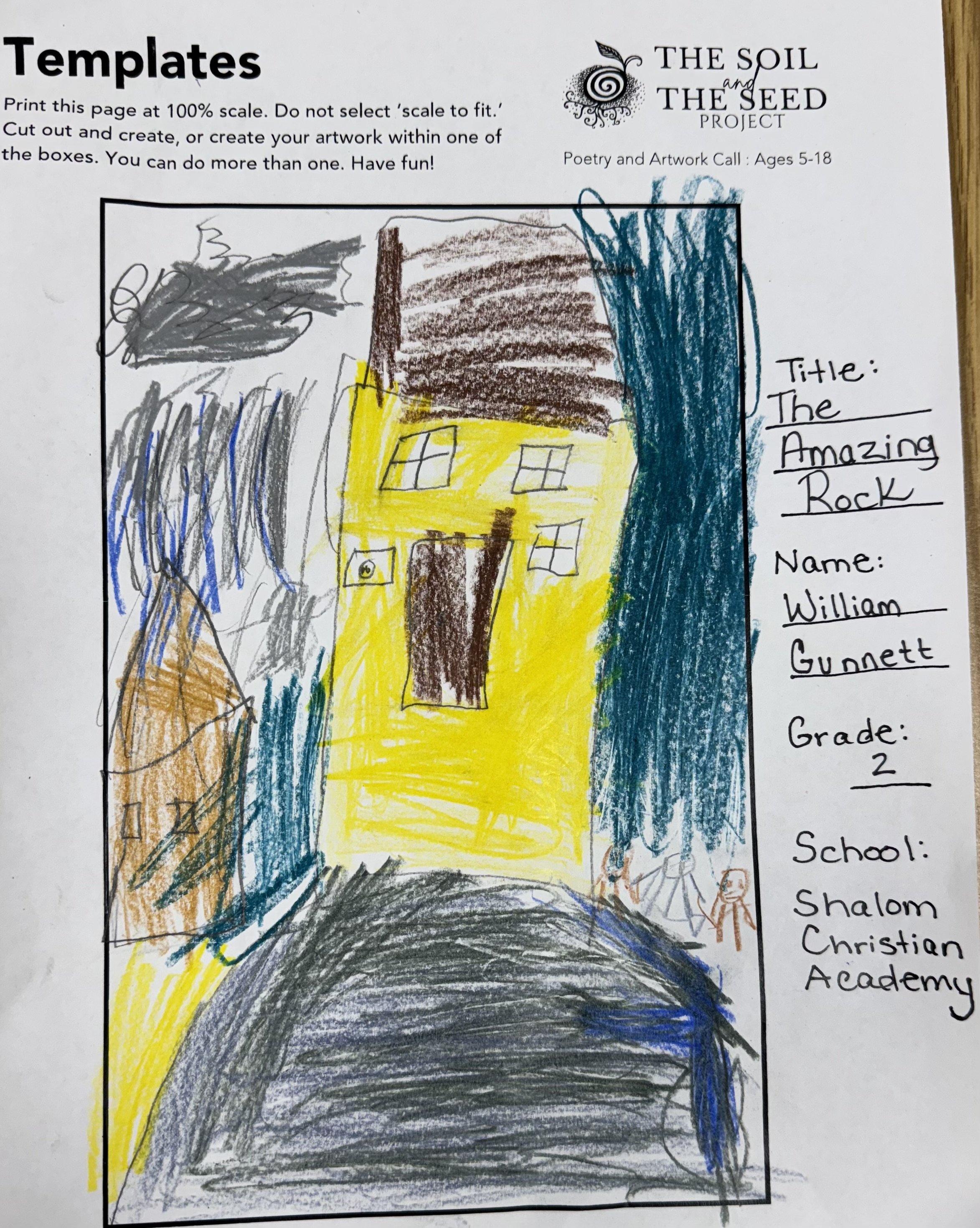 "The Amazing Rock" by William Gunnett
