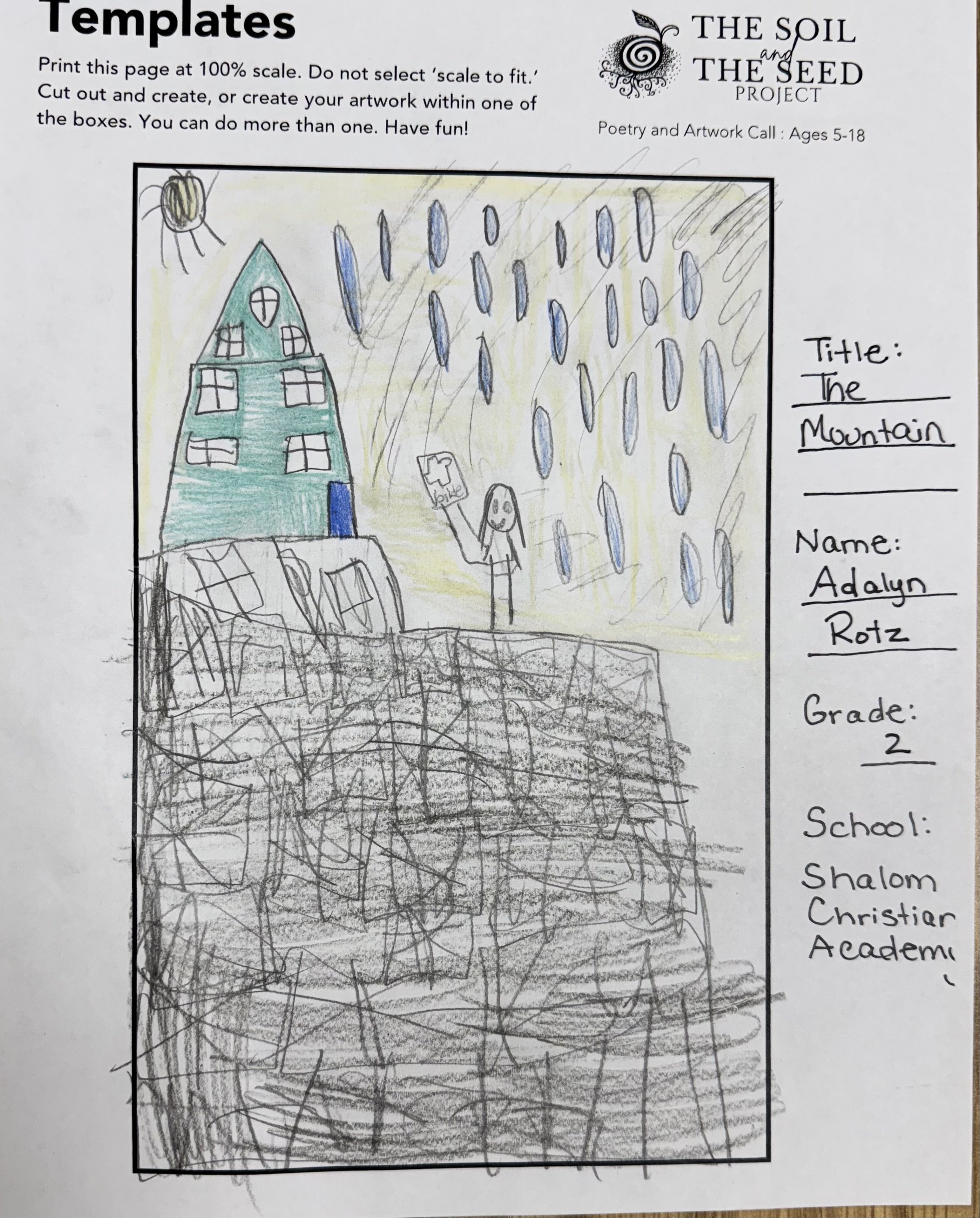 "The Mountain" by Adalyn Rotz