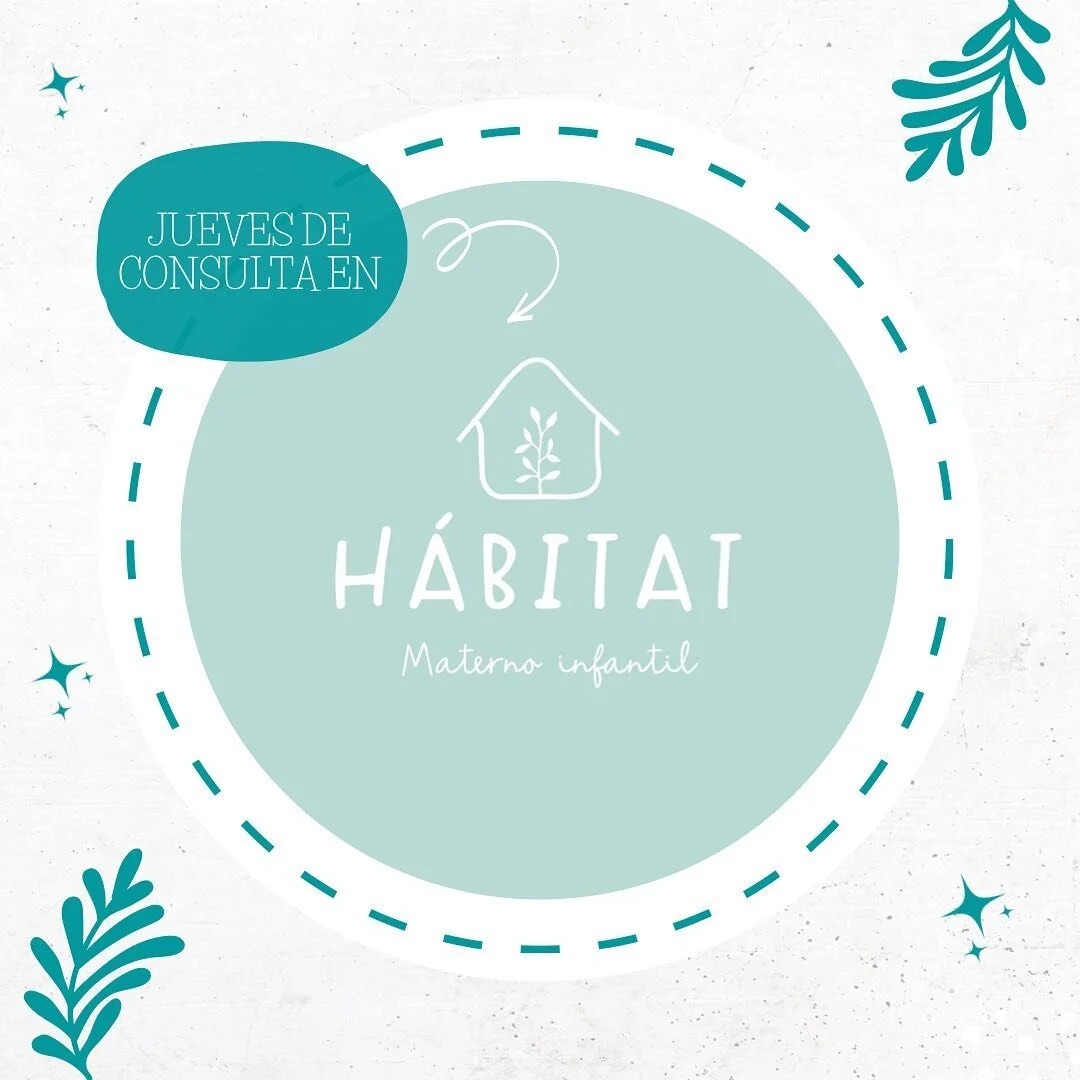 Noticias que me alegran &hearts;️&hearts;️

&bull; Jueves en H&aacute;bitat &bull; 

Como les hab&iacute;a mencionado hace unas semanas, a partir del 19 de mayo estar&eacute; atendiendo los d&iacute;as jueves en H&aacute;bitat Materno Infantil &heart