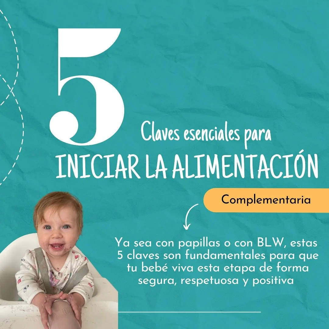Iniciar la alimentaci&oacute;n complementaria es un momento muy esperado&hellip; &iexcl;y tambi&eacute;n lleno de dudas!
&iquest;Papilla o BLW? &iquest;Cu&aacute;nto darle? &iquest;Qu&eacute; alimentos elegir?
⠀
Pero m&aacute;s all&aacute; del &ldquo