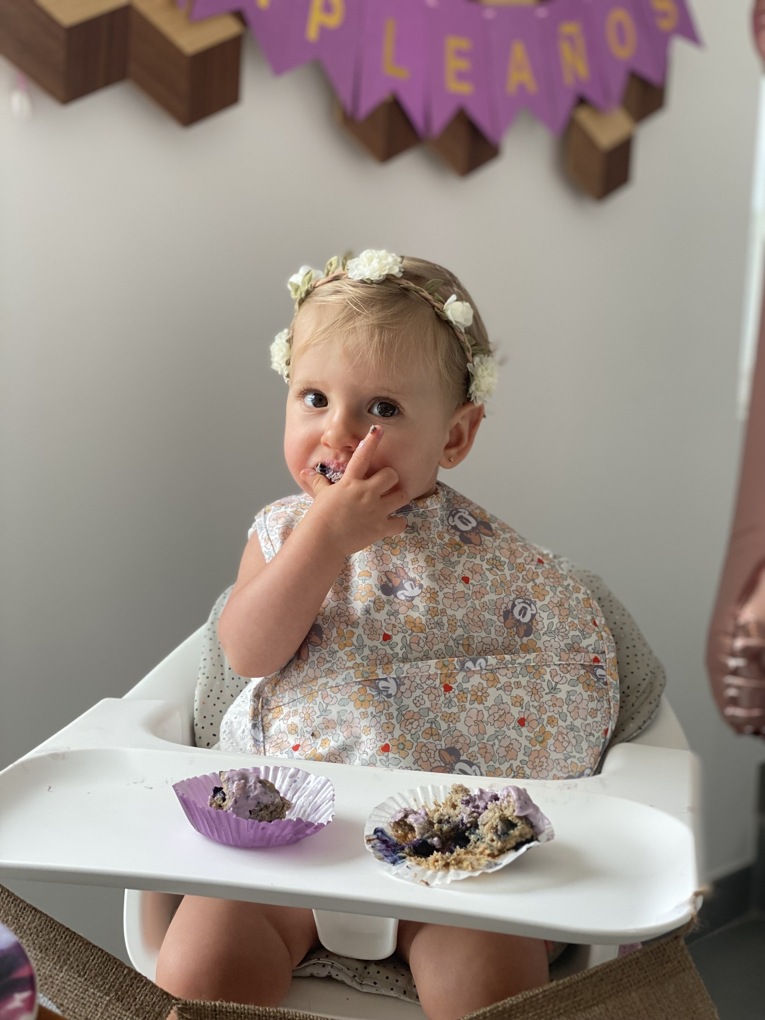 El primer queque de cumpleaños