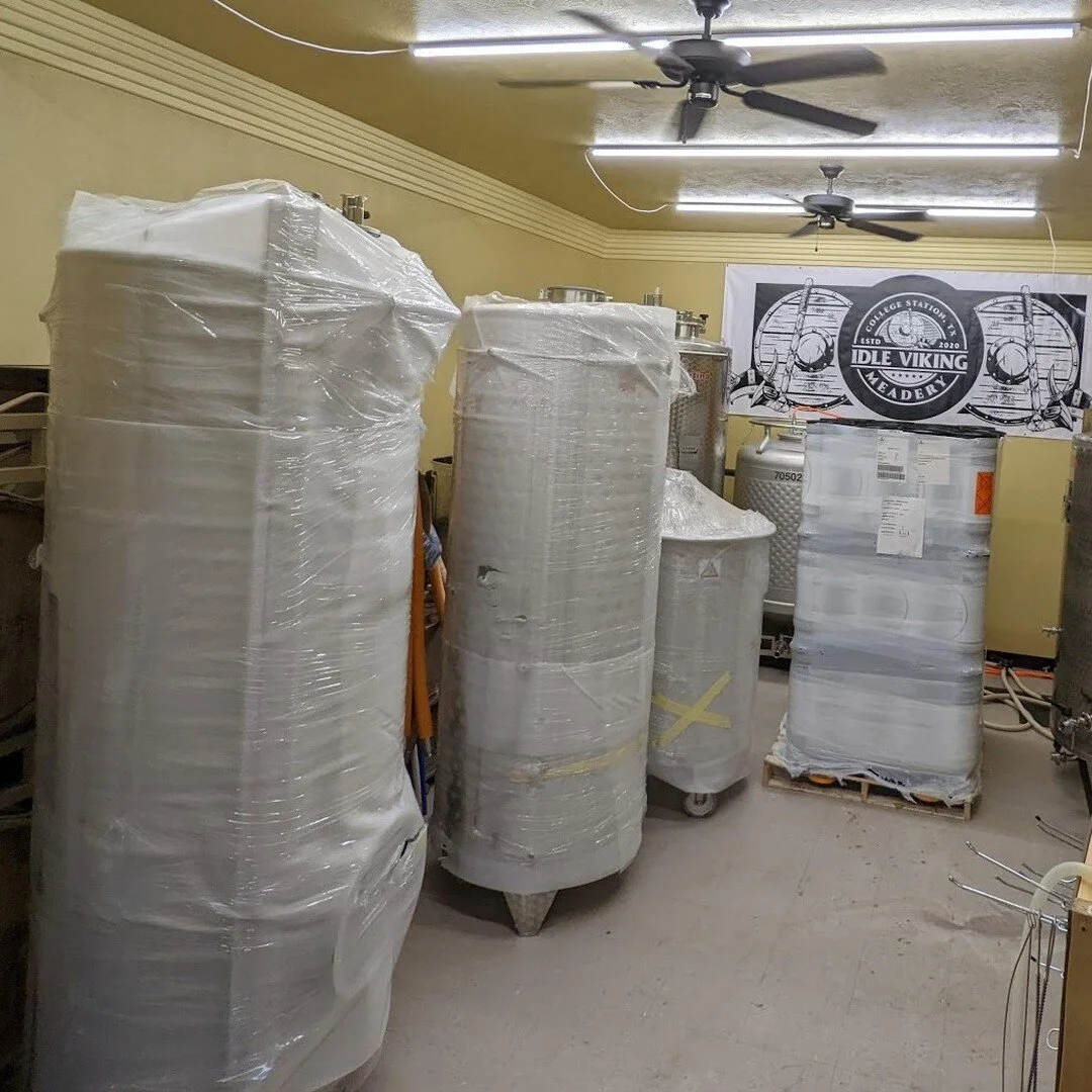 Growing pains and capacity gains

We've been distributing our meads for 8 months.  Thanks to your overwhelming response and demand, we have been busy upgrading our production capabilities!  Many thanks to you for the early support, words of encourage