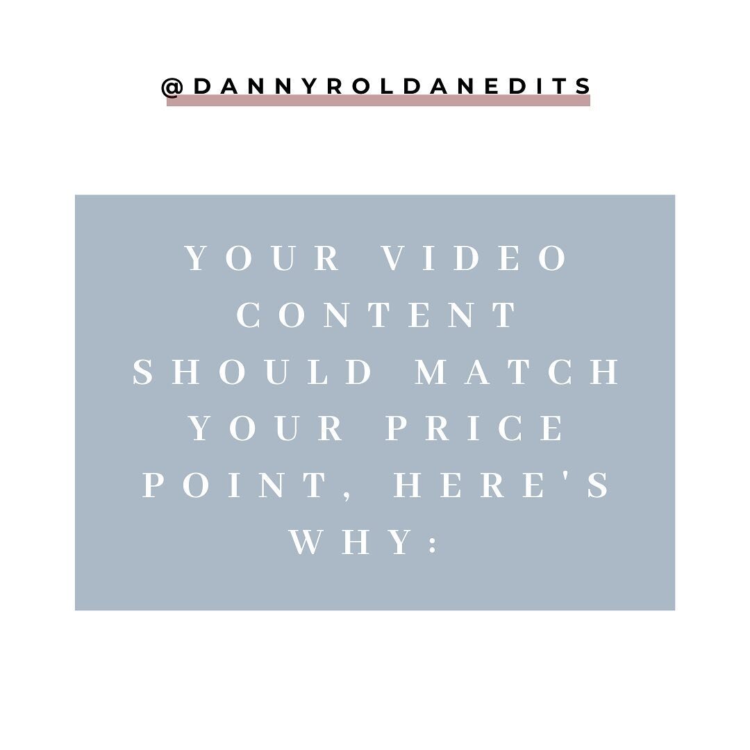 Swipe to see why your visuals NEED to match your price point 👉🏼⠀
⠀
Sales decisions are guided through visuals! ⠀
⠀
This is why sales pages are designed so carefully. ⠀
⠀
Having an inconsistent visual presence doesn&rsquo;t solidify brand identity. 