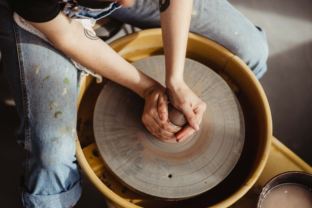 What I love most about clay is...⁣
It's just mud! You can throw a whole bag of clay, mess up every piece and start all over without losing much material at all. 

Clay is so forgiving, and yet so reflective of the state of its user. If you're centere