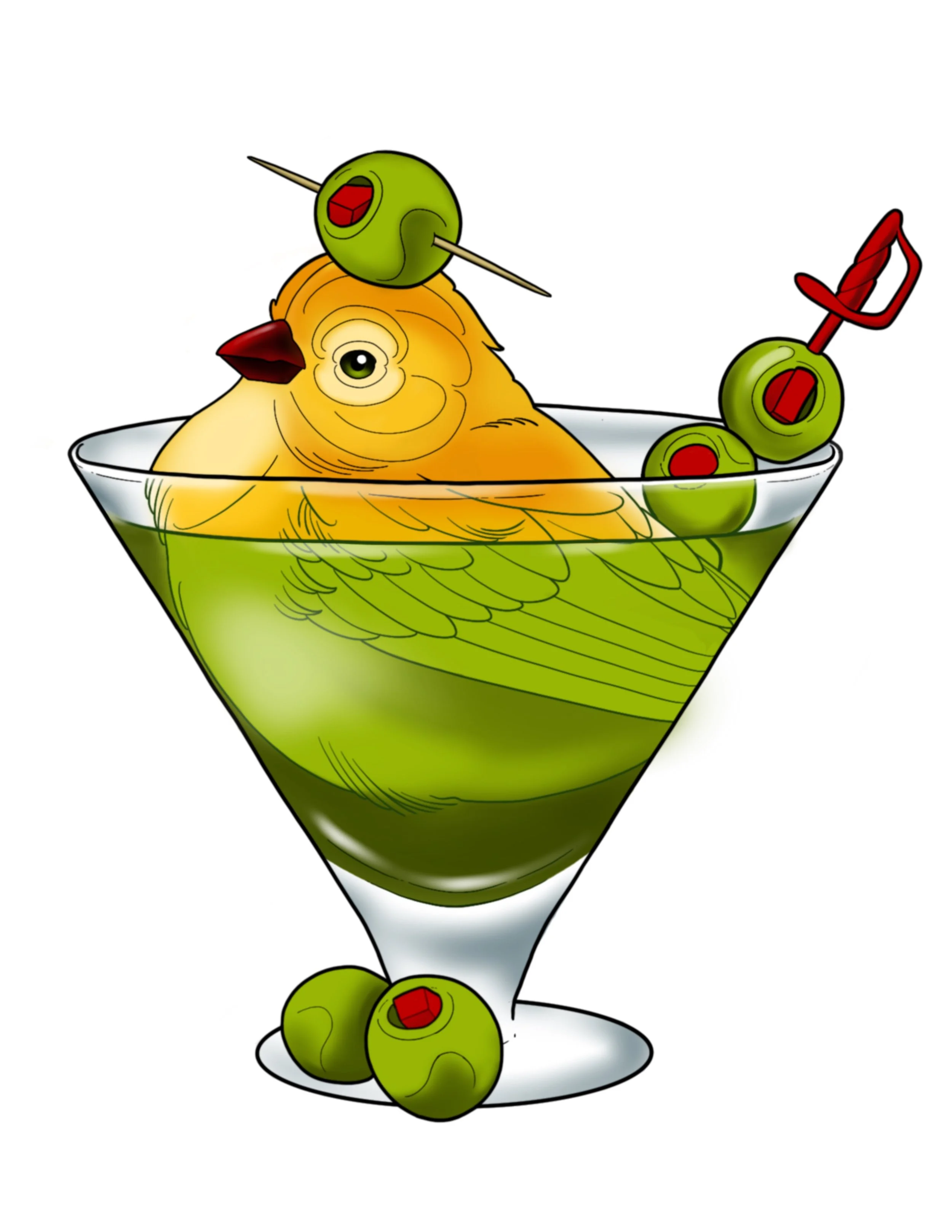 B21 - birdie martini