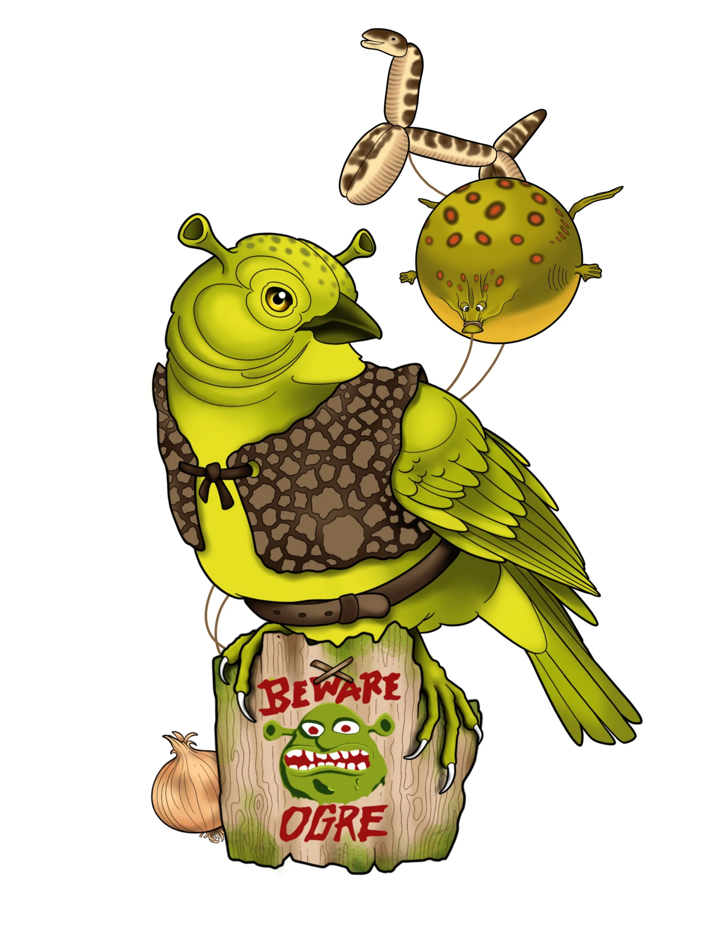 B31 - shrek birdie