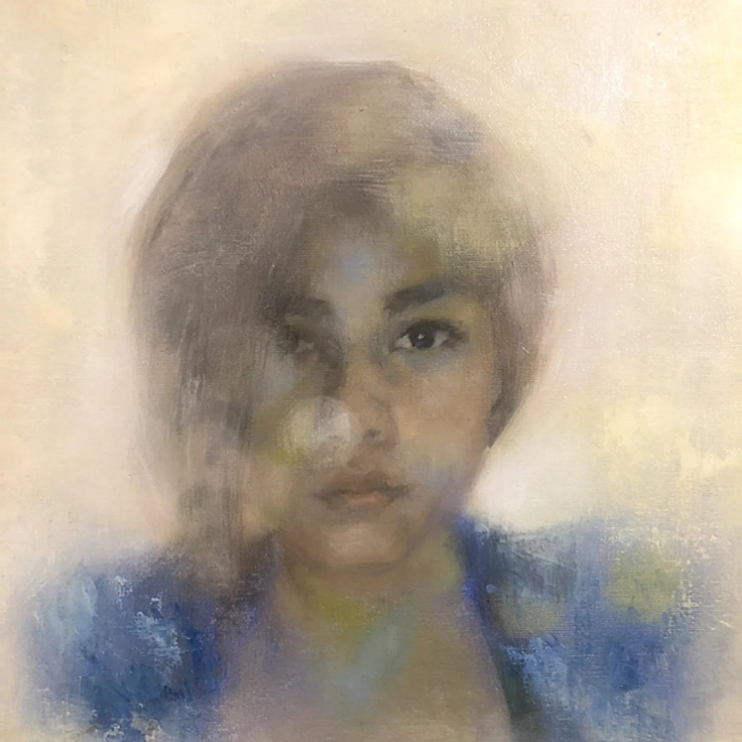 Portrait of Farnaz, oil on canvas, 40 × 30 cm