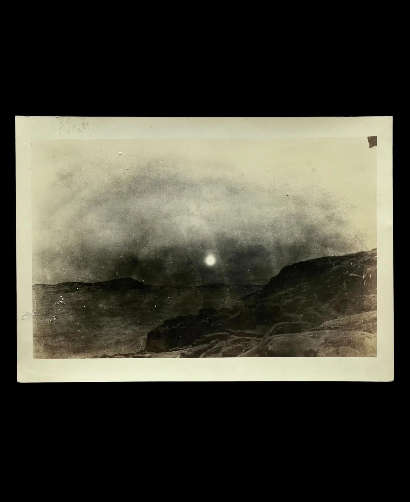 Midnight Sun by Early Polar Explorer, by Dr. Frederick Albert Cook, c. 1930