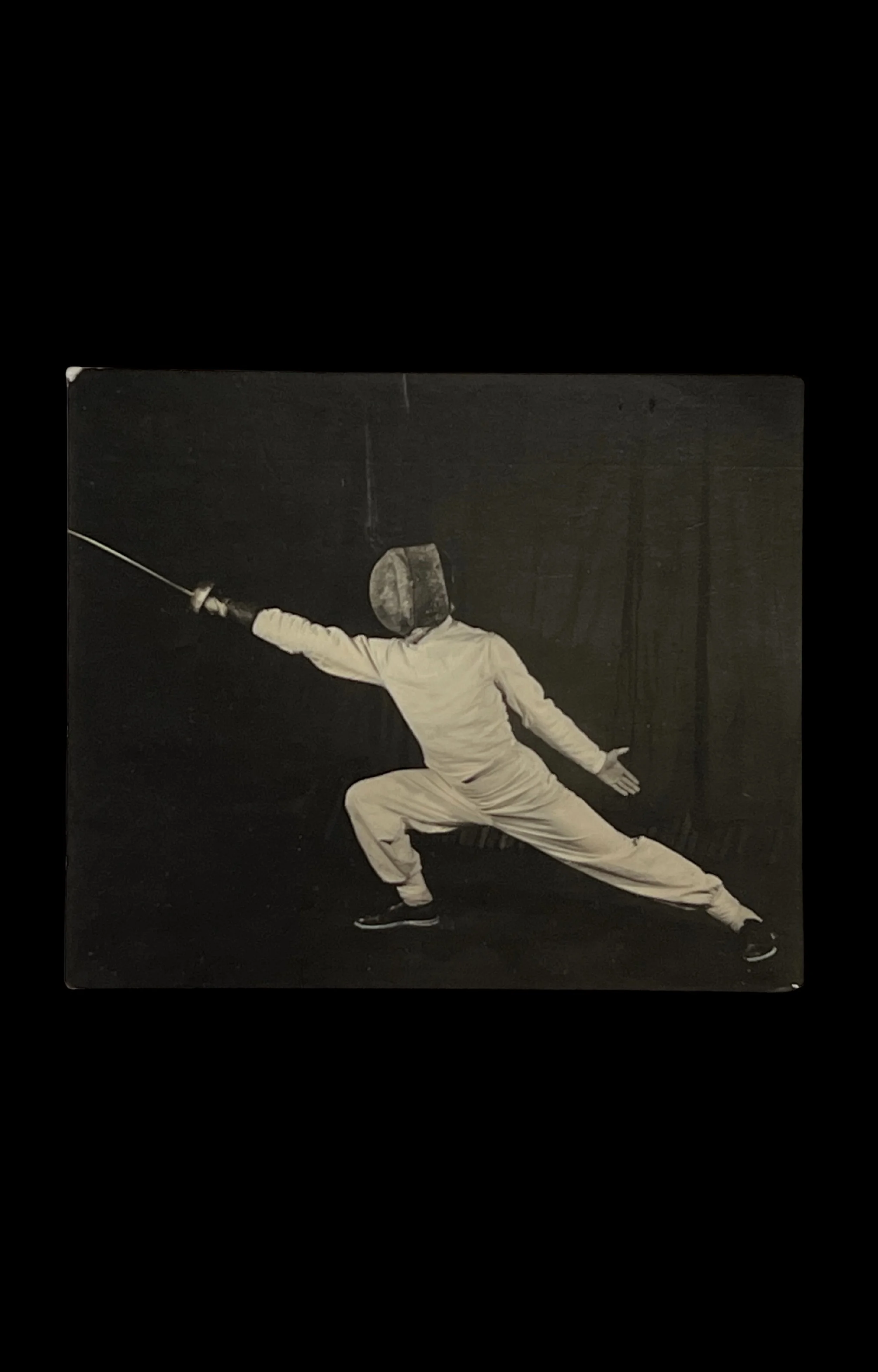 Lunging Fencer, Photograph, c. 1940